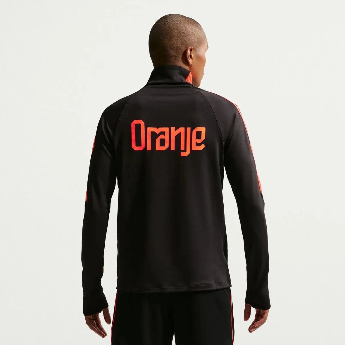 Nike 2026-27 Netherlands Men's Strike Drill Top (Model - Back)