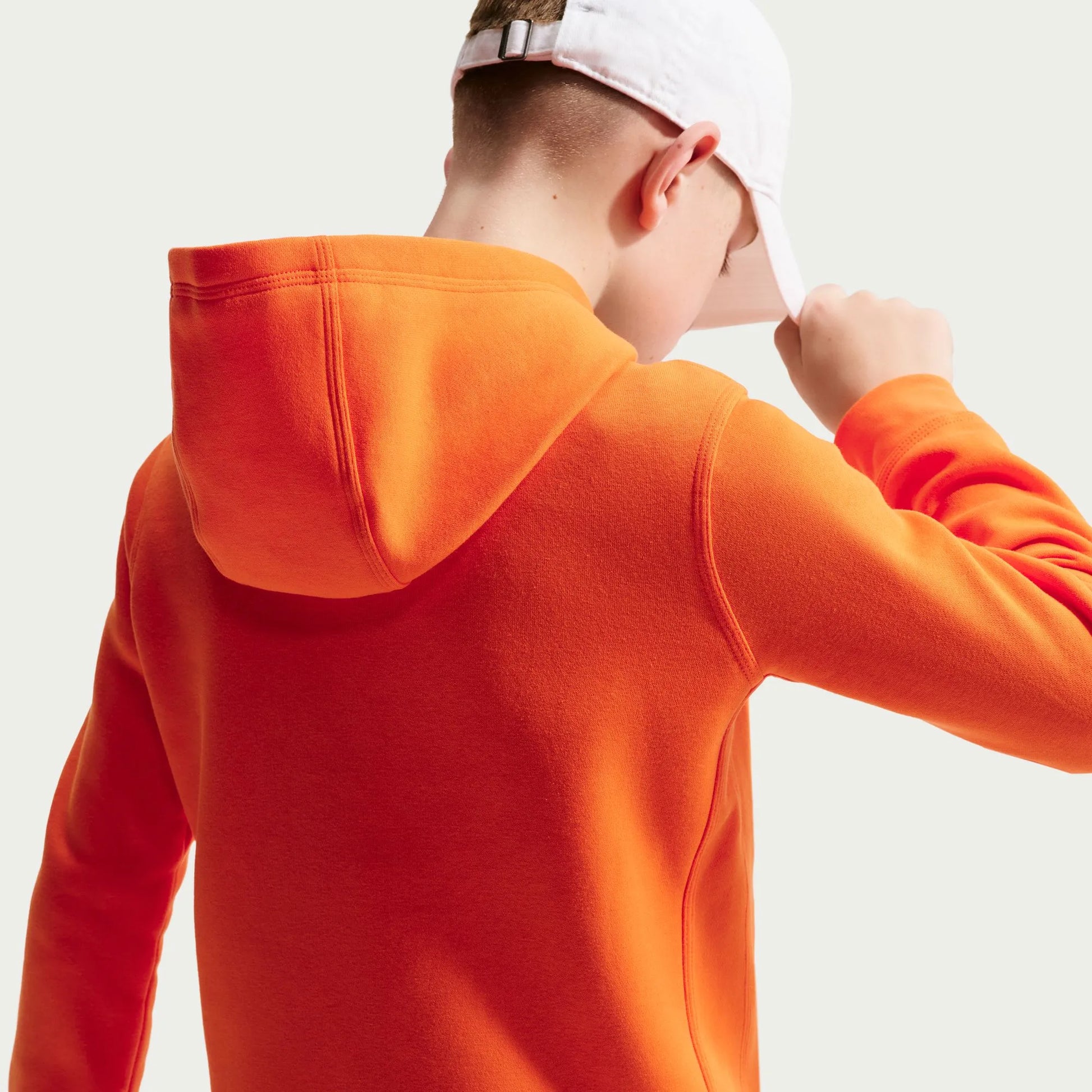 Nike 2026-27 Netherlands Youth Club Pullover Hoodie
