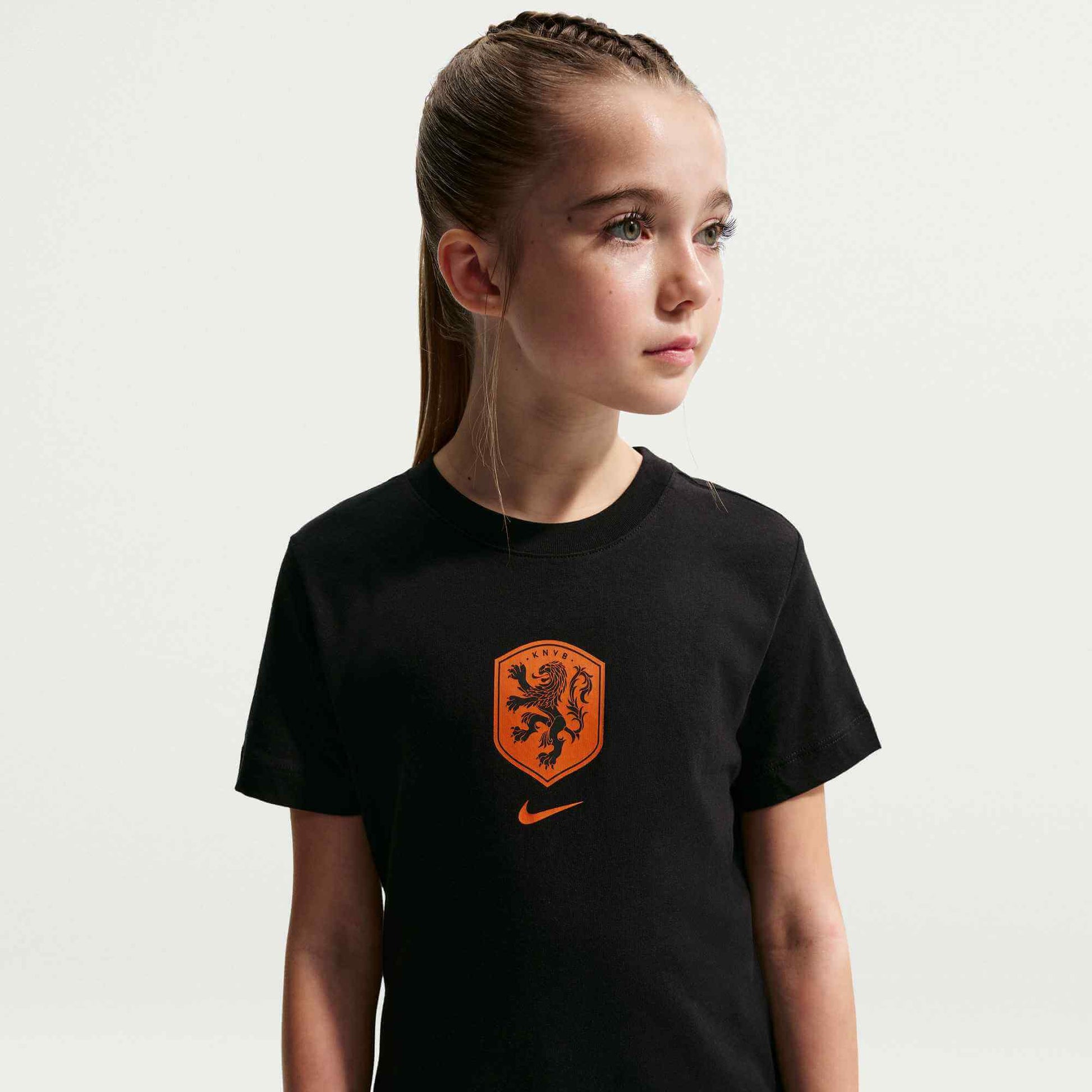Nike 2026-27 Netherlands Youth Crest Tee (Front)