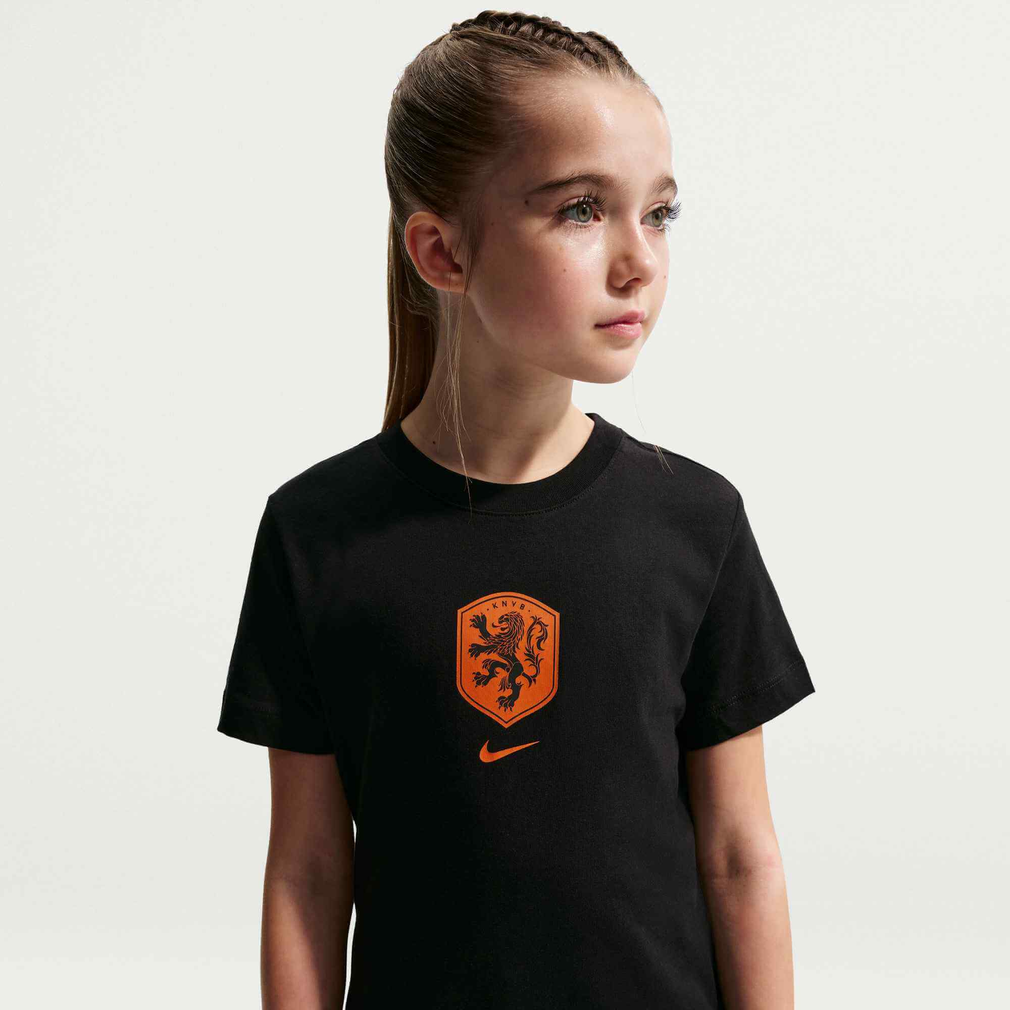 Nike 2026-27 Netherlands Youth Crest Tee (Front)