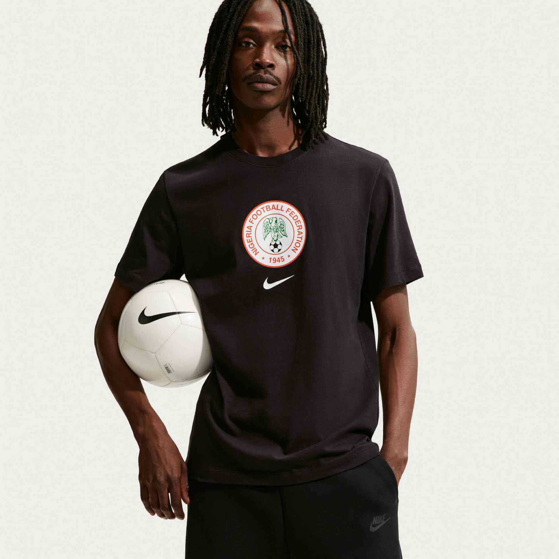 Nike 2026-27 Nigeria Men's Crest Tee (Front)