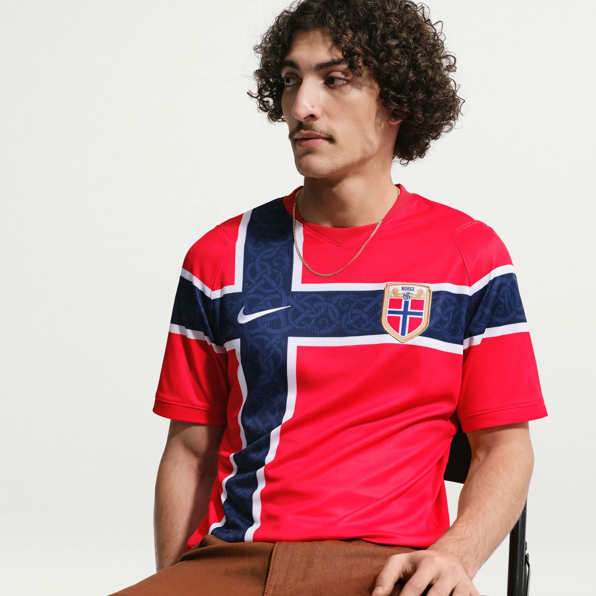 Nike 2026-27 Norway Men's Stadium Home Soccer Jersey