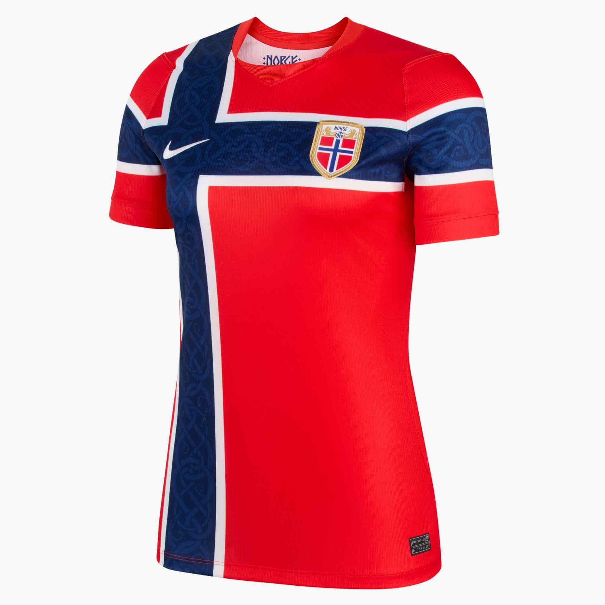 Nike 2026-27 Norway Women's Stadium Home Soccer Jersey (Front)