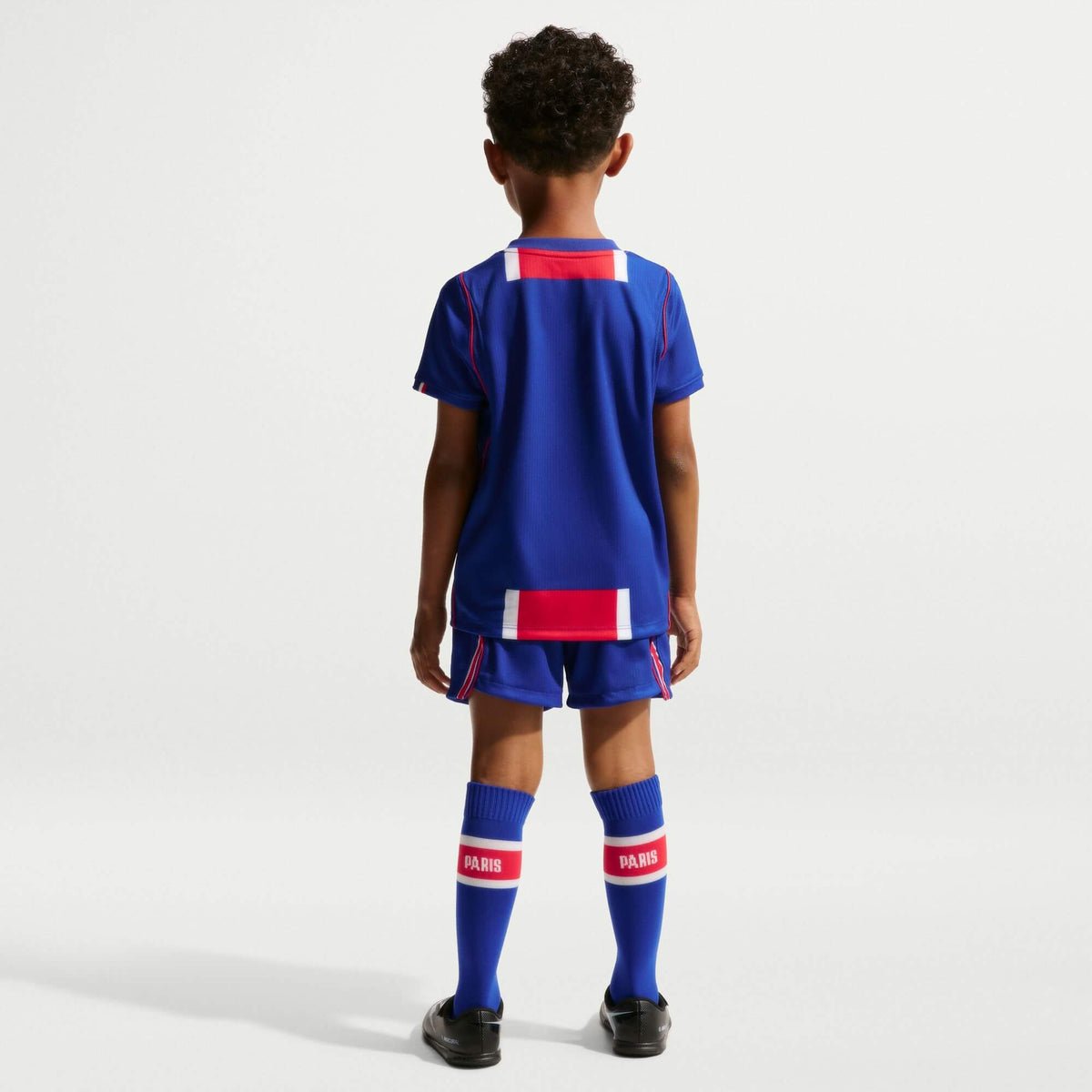Nike 2026-27 PSG Little Kid's Stadium Home Kit (Model - Back)