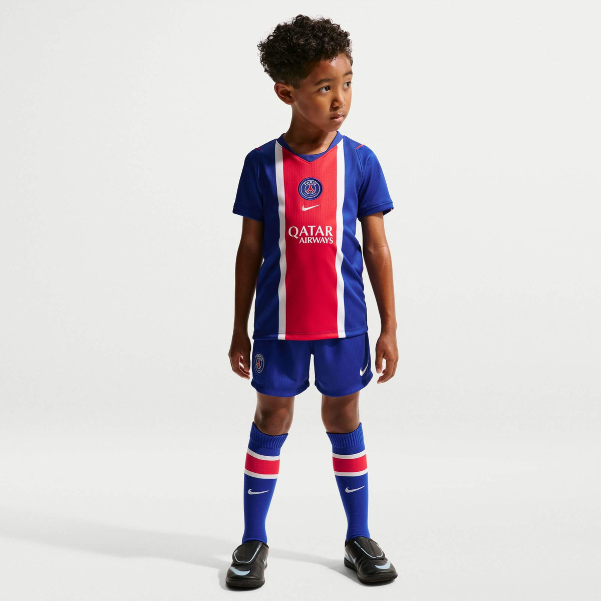 Nike 2026-27 PSG Little Kid's Stadium Home Kit (Model - Front)