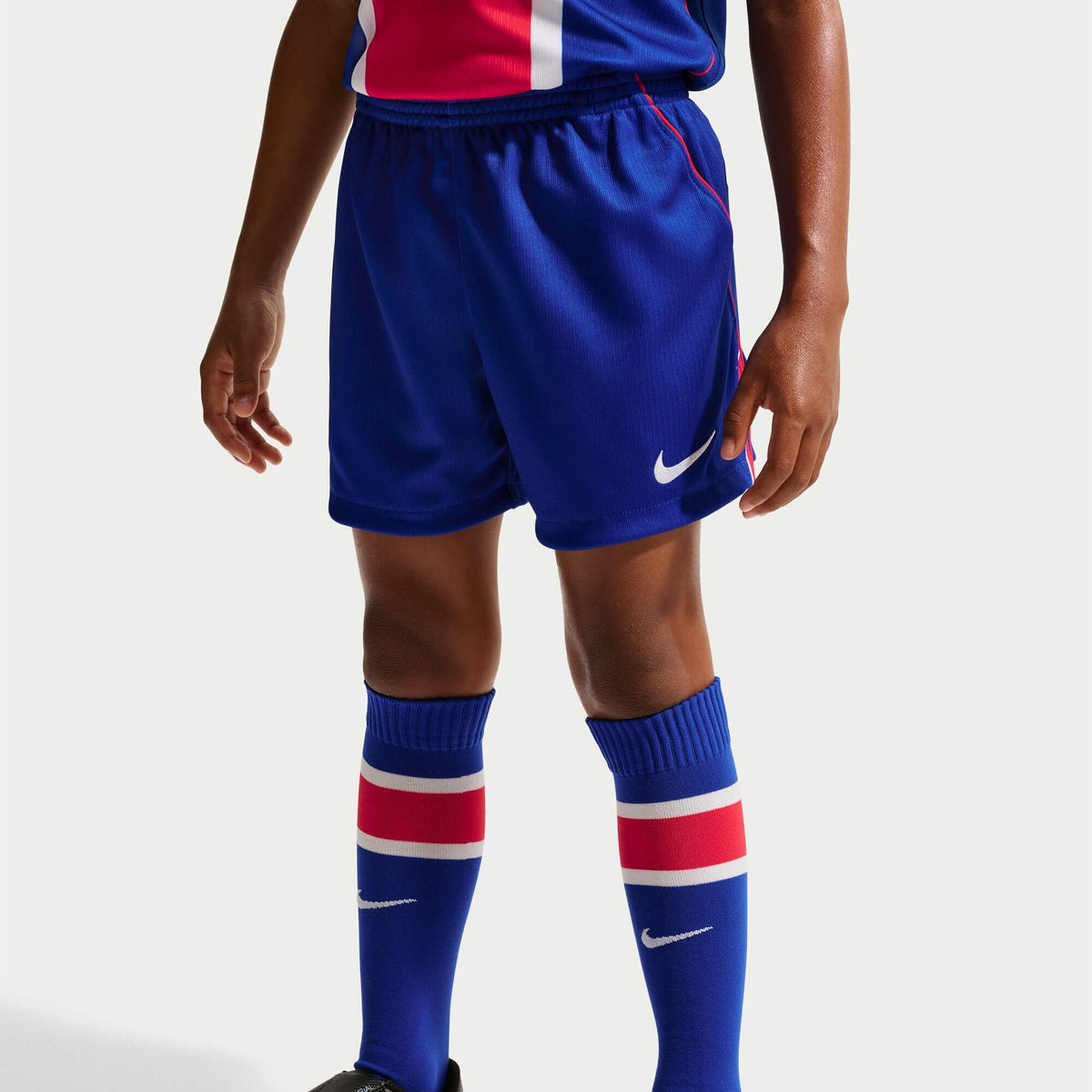 Nike 2026-27 PSG Little Kid's Stadium Home Kit (Shorts - Front)