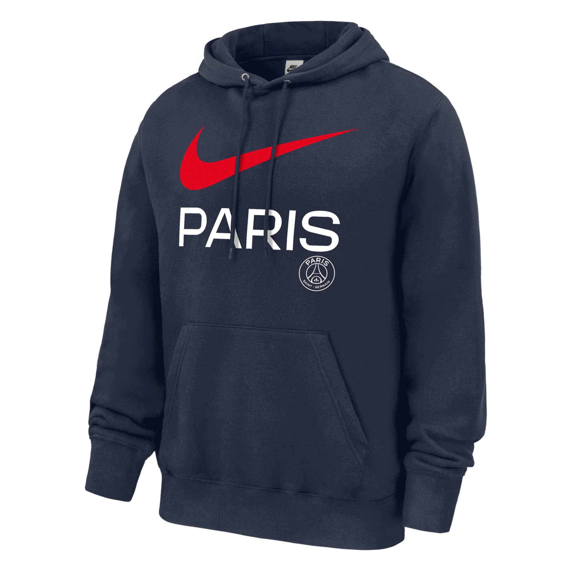 Nike 2026-27 PSG Men's Club Fleece Pullover Hoodie (Lateral - Front)