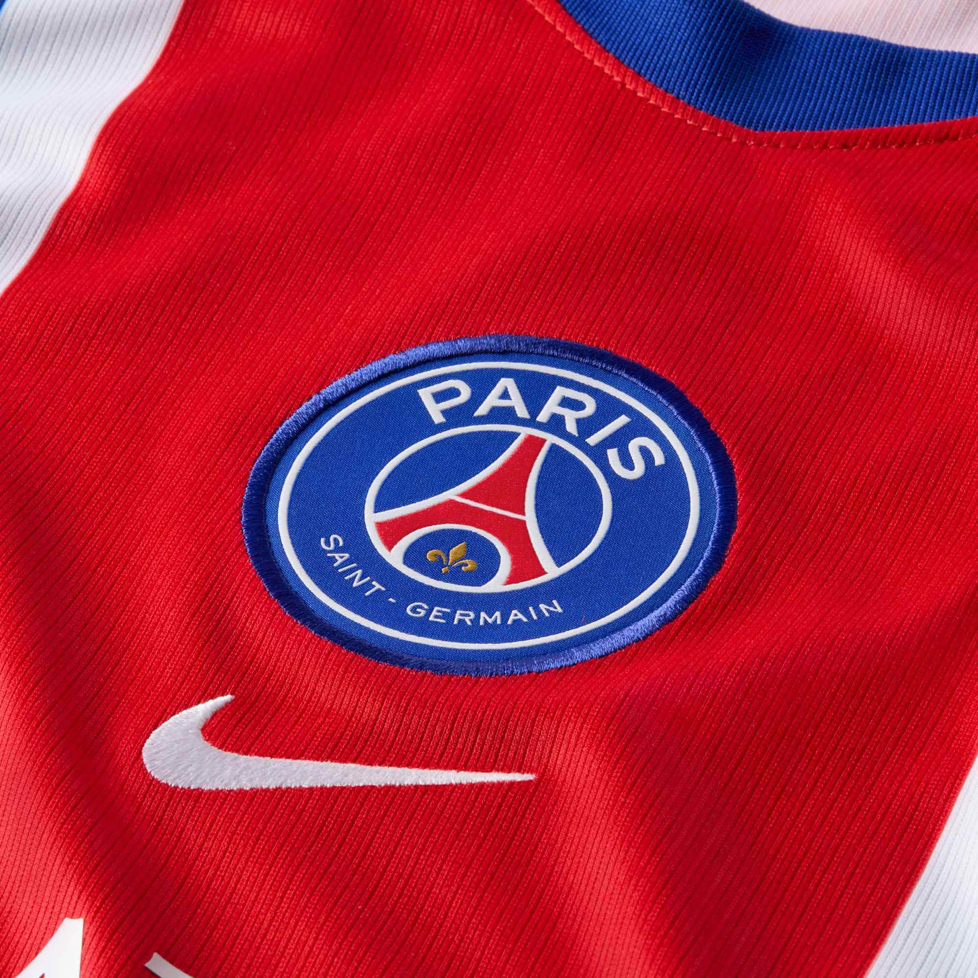 Nike 2026-27 PSG Men's Stadium Home Soccer Jersey (Detail 4)