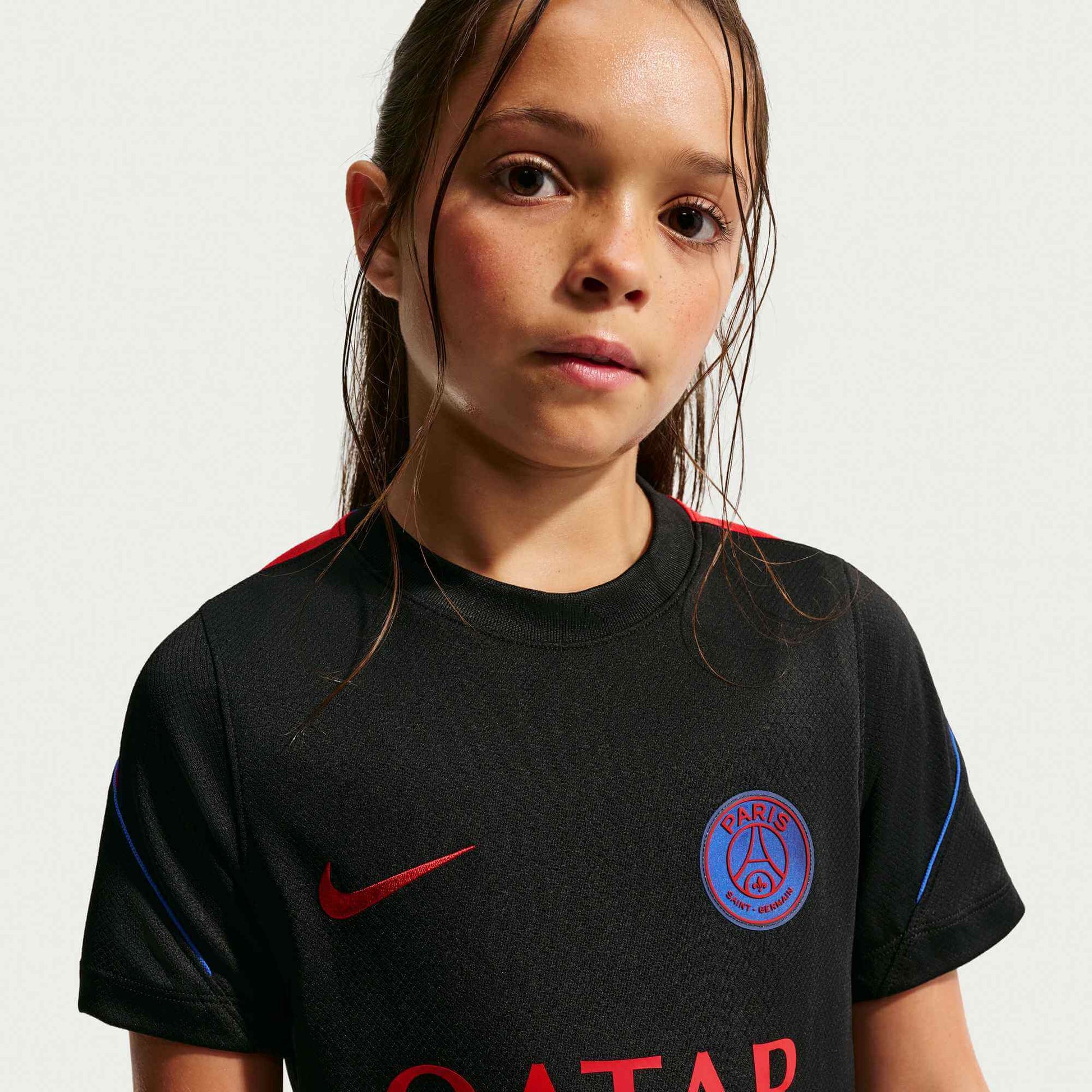 Nike 2026-27 PSG Youth Dri-Fit Strike Top (Detail 1)