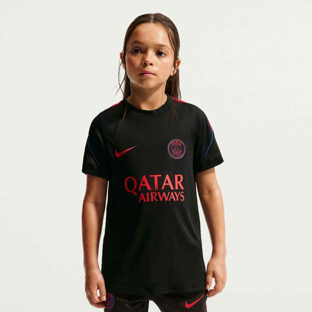 Nike 2026-27 PSG Youth Dri-Fit Strike Top (Model - Front)