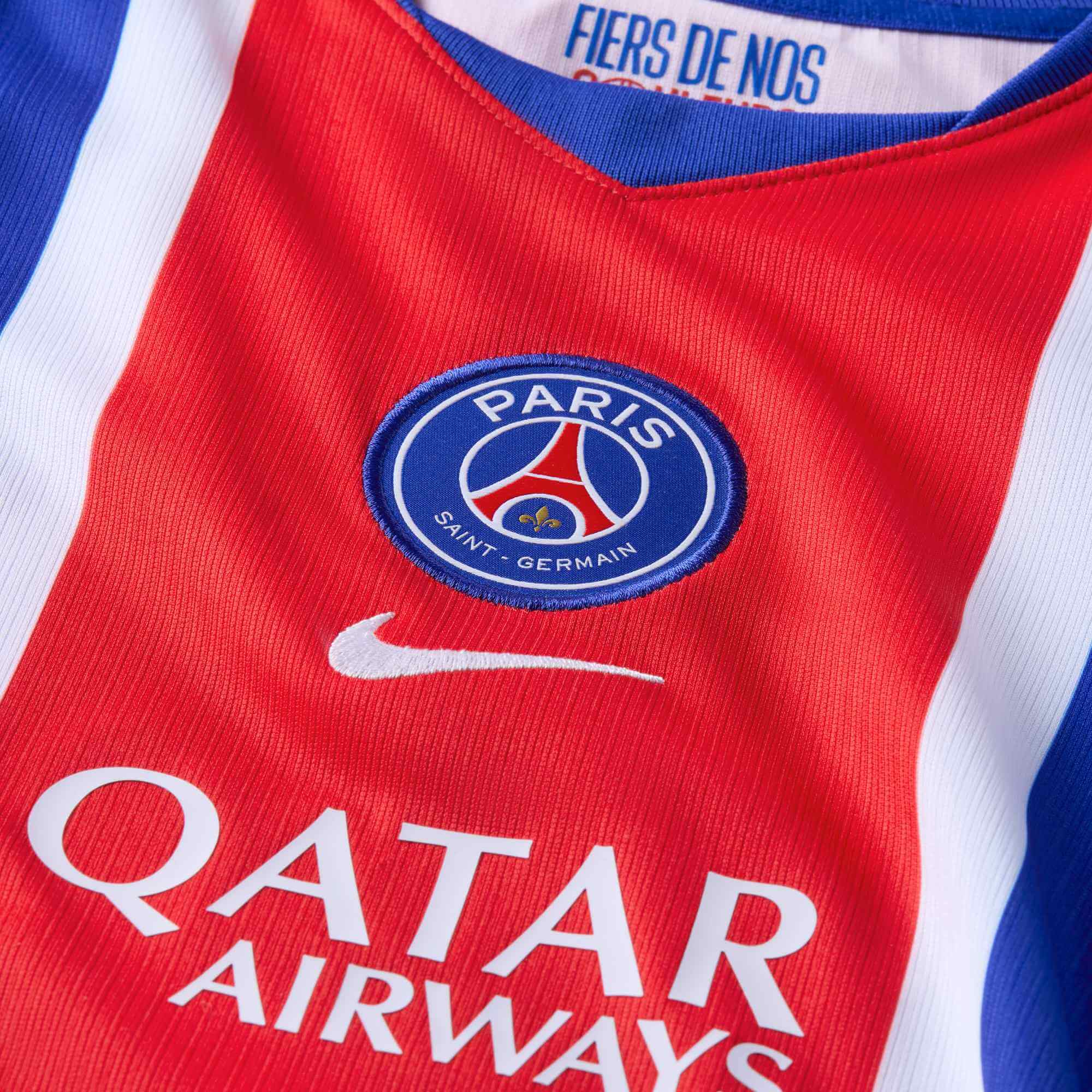 Nike 2026-27 PSG Youth Stadium Home Soccer Jersey (Detail 1)