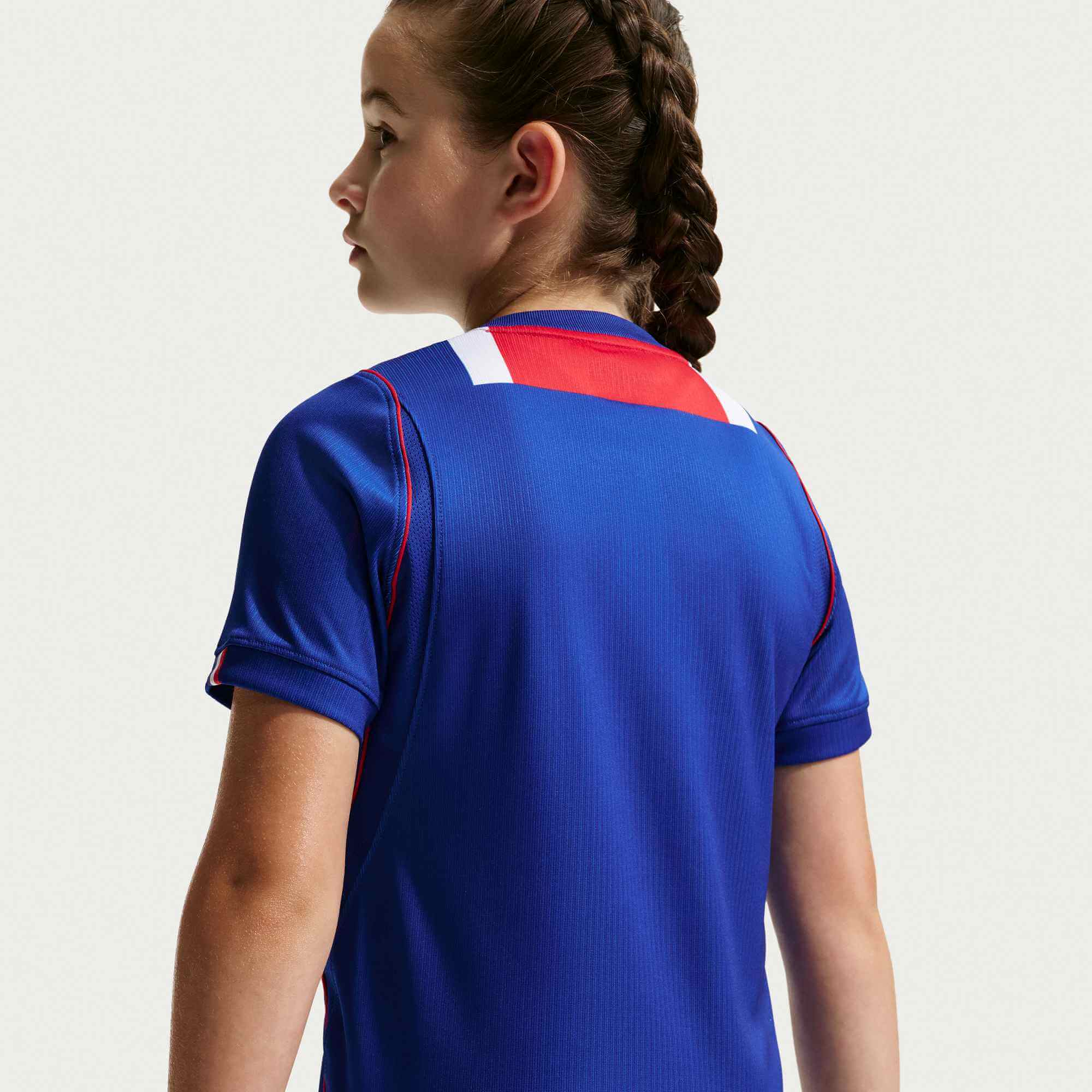 Nike 2026-27 PSG Youth Stadium Home Soccer Jersey (Model 1 - Back)