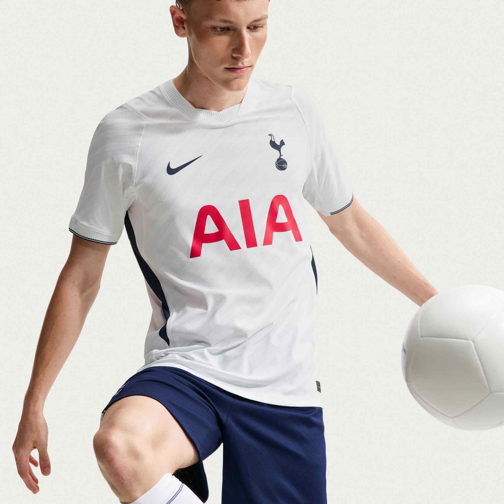 Nike 2026-27 Tottenham Men's Authentic Home Soccer Jersey (Model - Side)