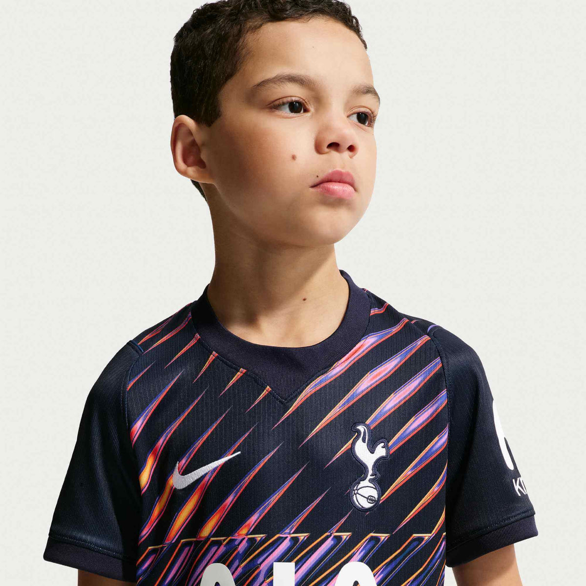 Nike 2026-27 Tottenham Youth Stadium Away Soccer Jersey (Model 2 - Front)