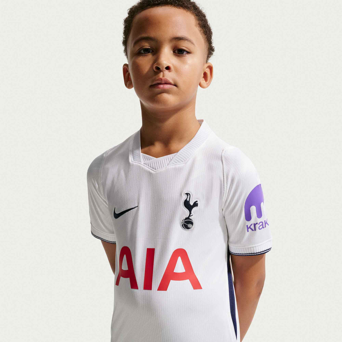 Nike 2026-27 Tottenham Youth Stadium Home Soccer Jersey (Model 1 - Front)