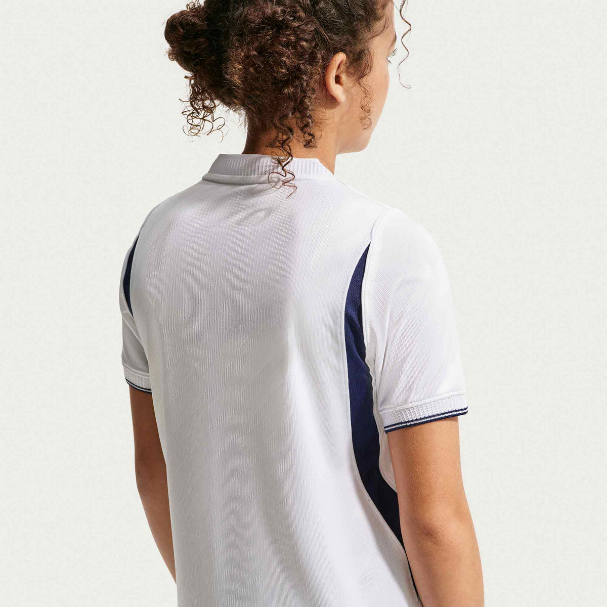 Nike 2026-27 Tottenham Youth Stadium Home Soccer Jersey (Model 2 - Back)