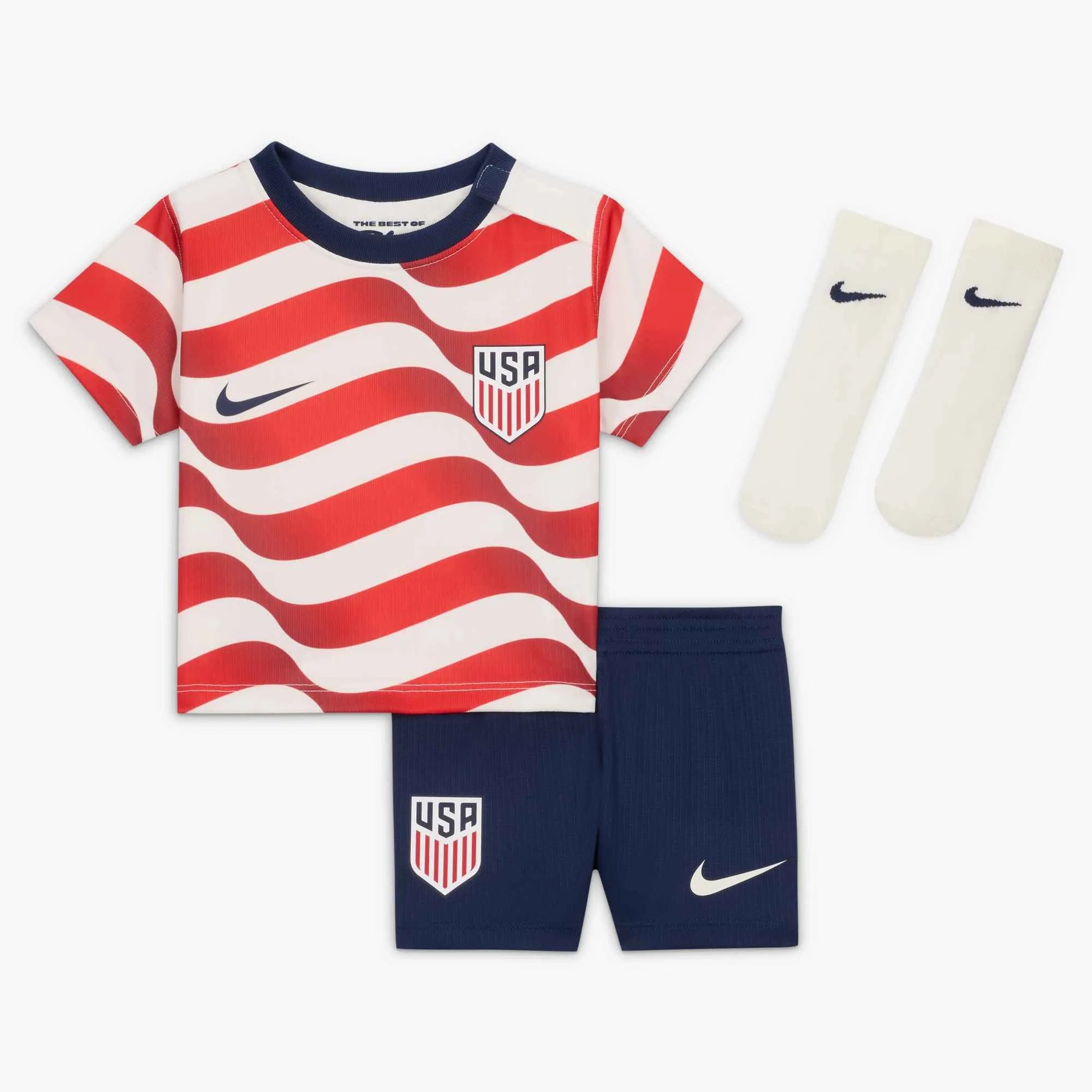 Nike 2026-27 USMNT Infant Home Kit (Set - Front)