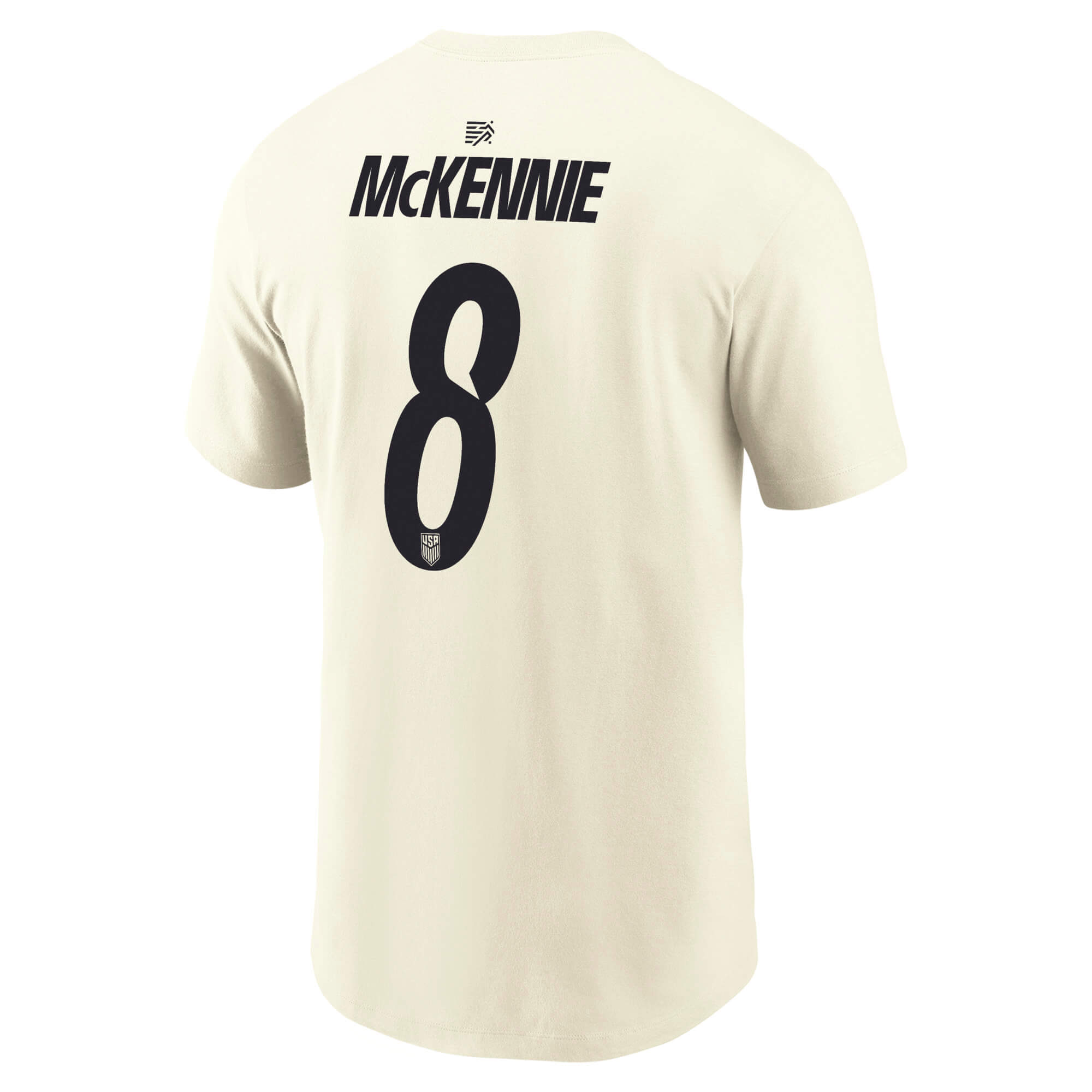 Nike 2026-27 USMNT Men's Core McKennie #8 Tee (Back)
