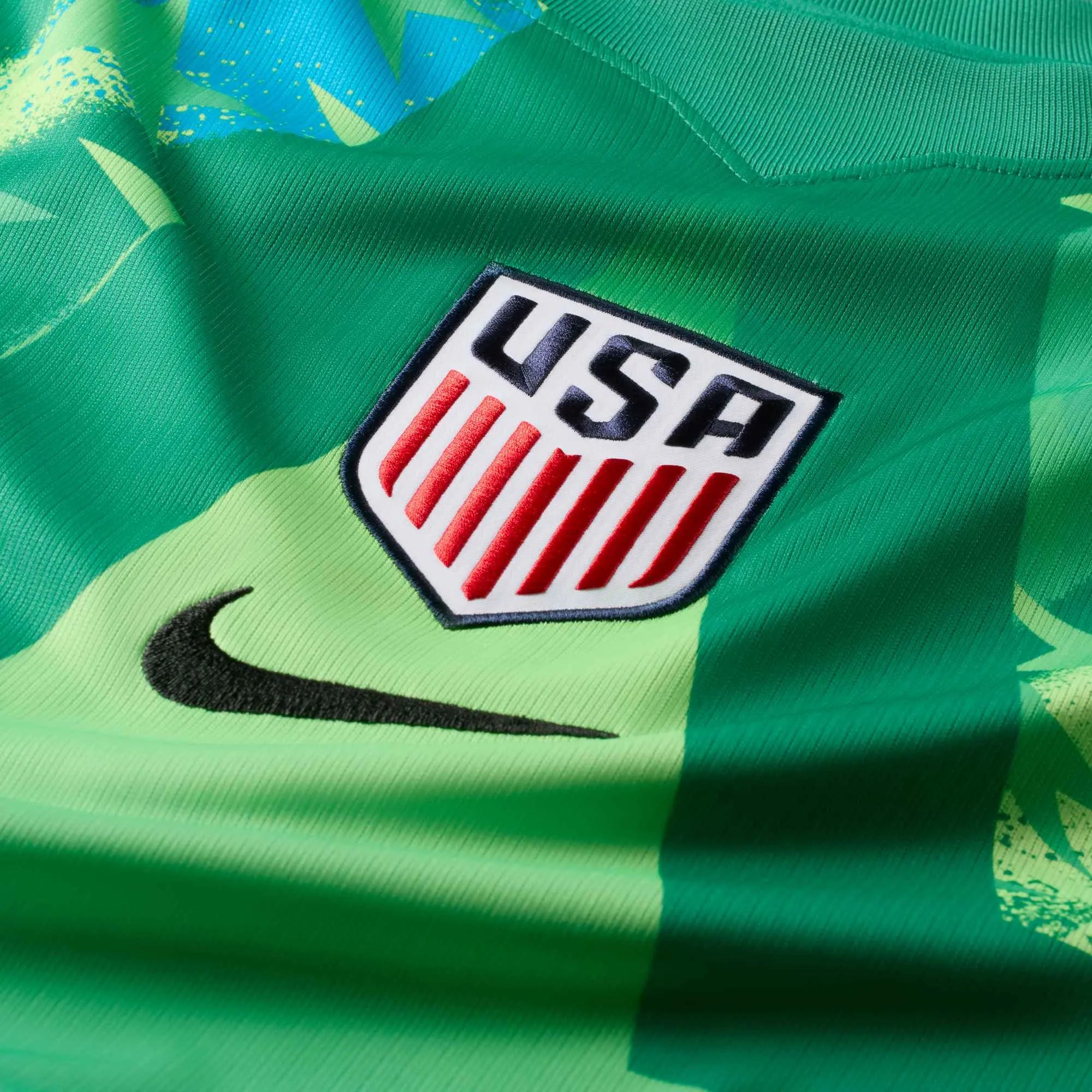 Nike 2026-27 USMNT Men's Stadium Goalkeeper Soccer Jersey (Detail 4)
