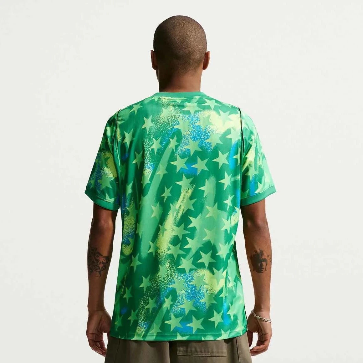 Nike 2026-27 USMNT Men's Stadium Goalkeeper Soccer Jersey (Model - Back)