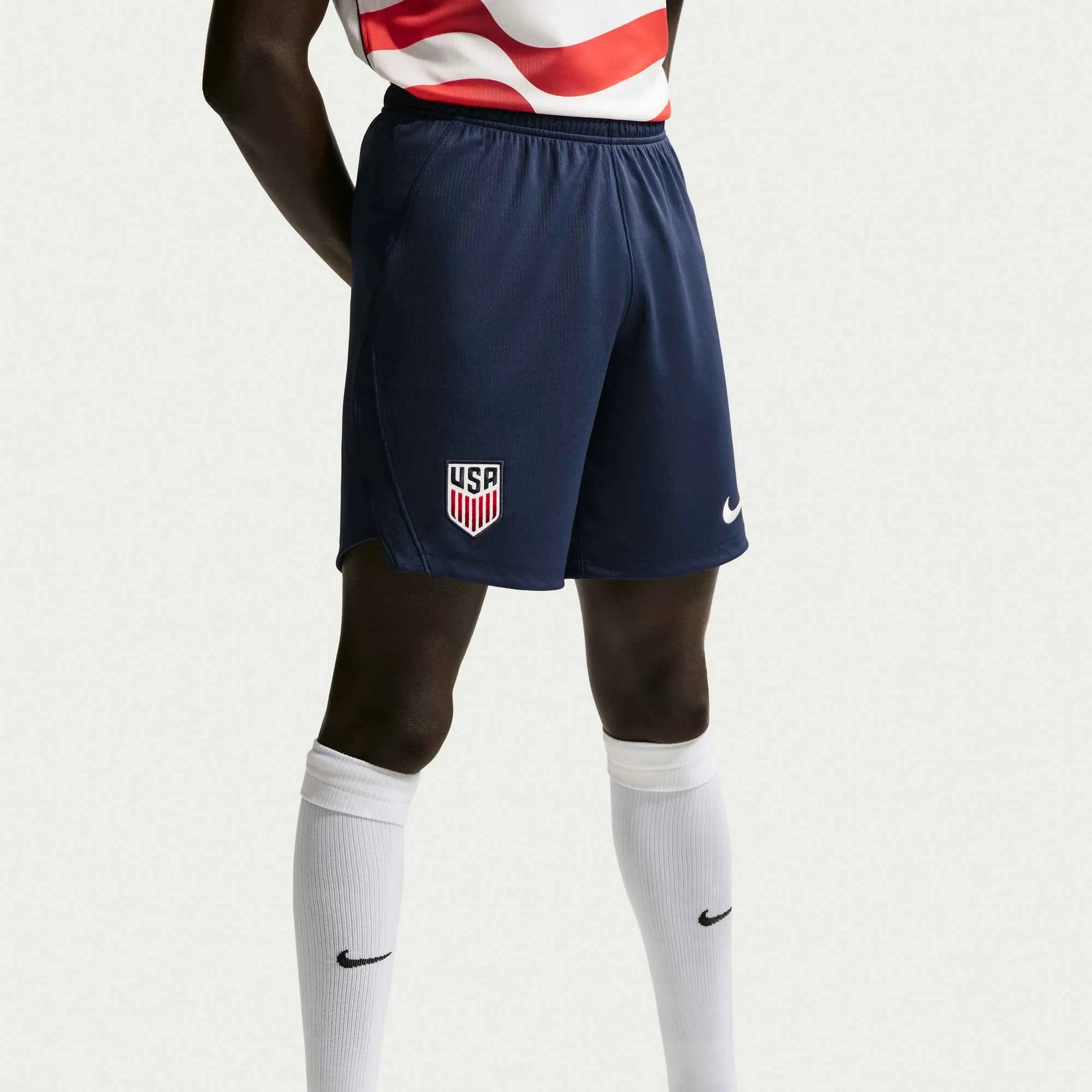 Nike 2026-27 USMNT Men's Stadium Home Shorts (Front)