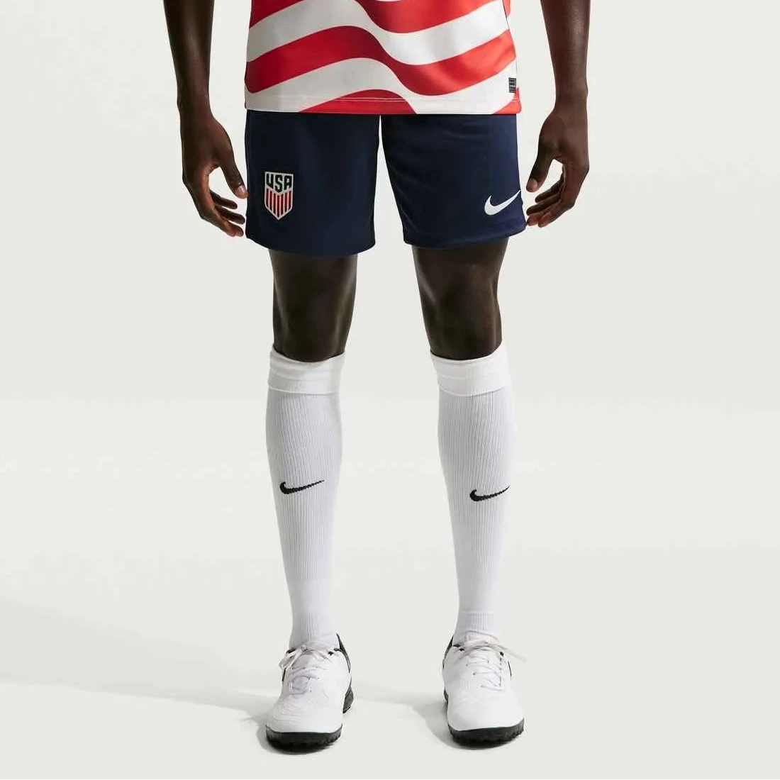Nike 2026-27 USMNT Men's Stadium Home Shorts (Model - Front)