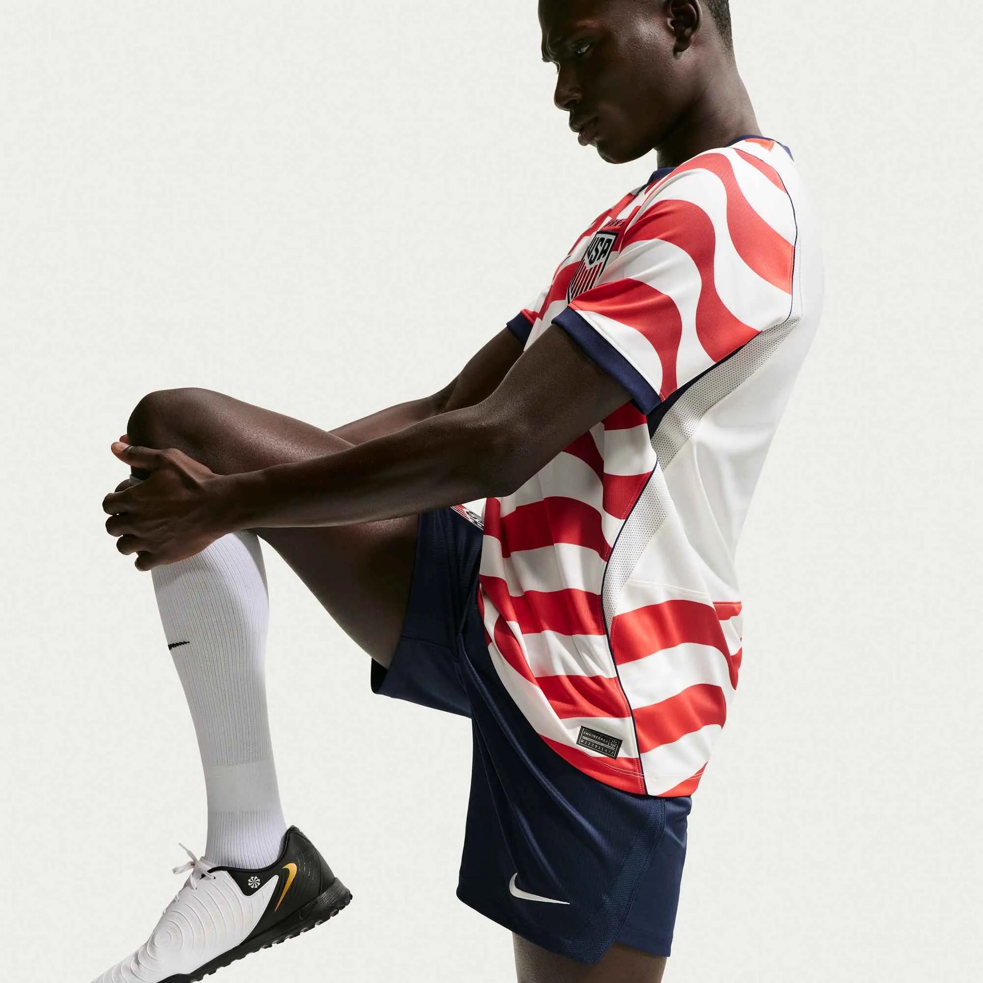 Nike 2026-27 USMNT Men's Stadium Home Shorts (Side)