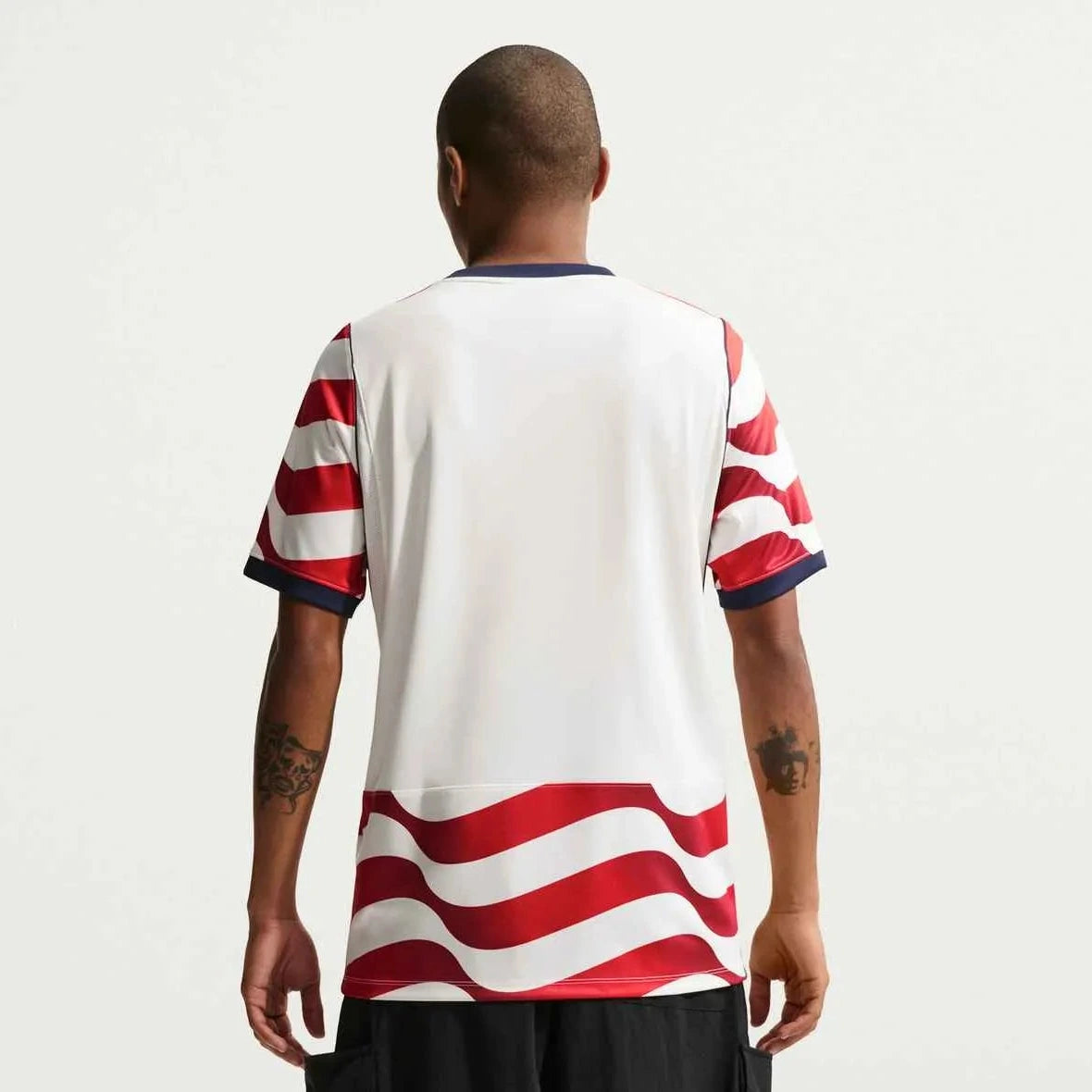 Nike 2026-27 USMNT Men's Stadium Home Soccer Jersey (Model - Back)