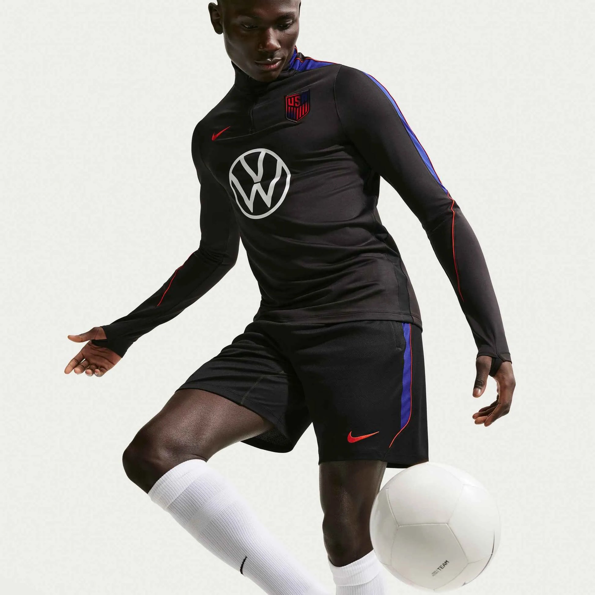 Nike 2026-27 USMNT Men's Strike KZ Shorts (Side)