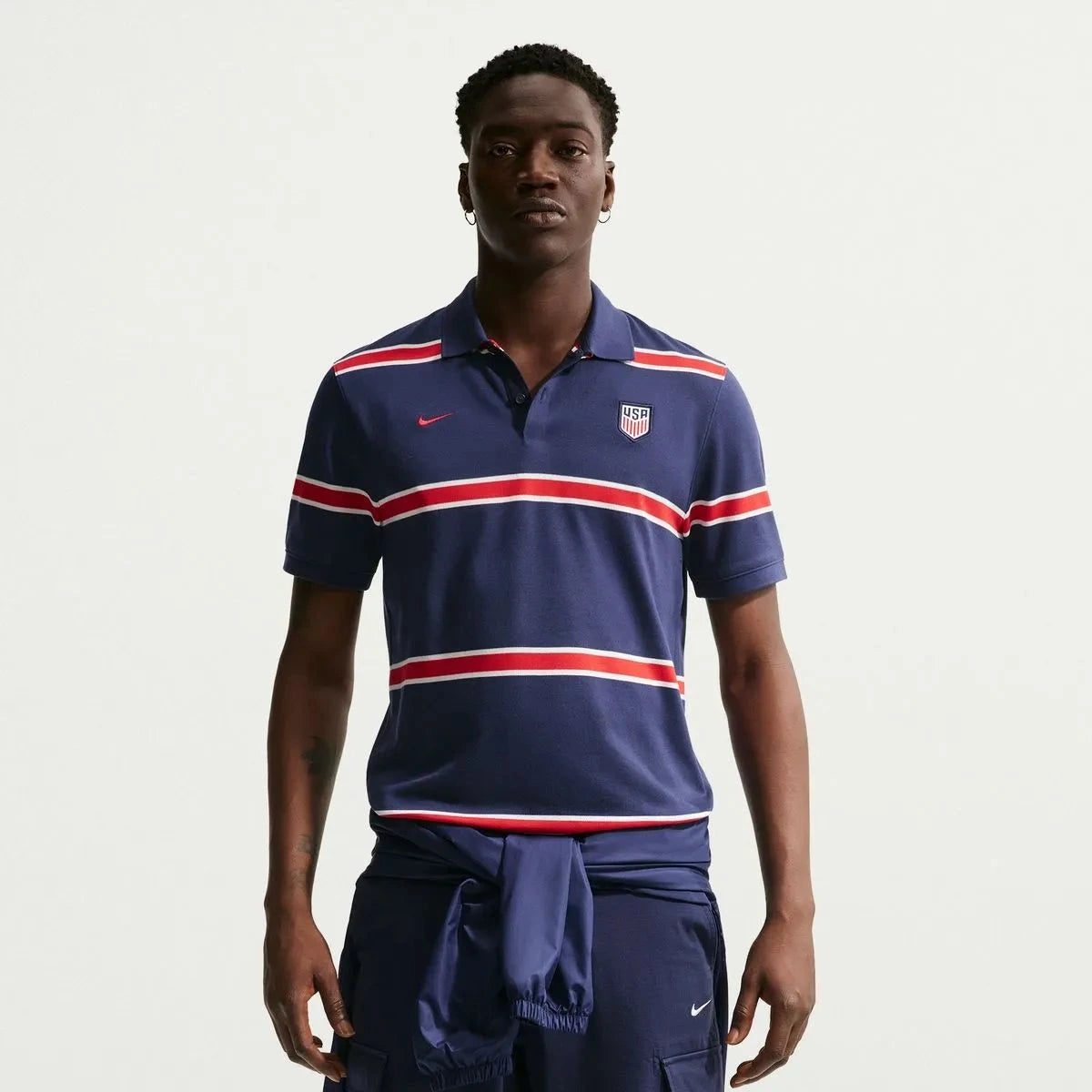 Nike 2026-27 USMNT Men's The Nike Polo 2.0 (Model - Front)