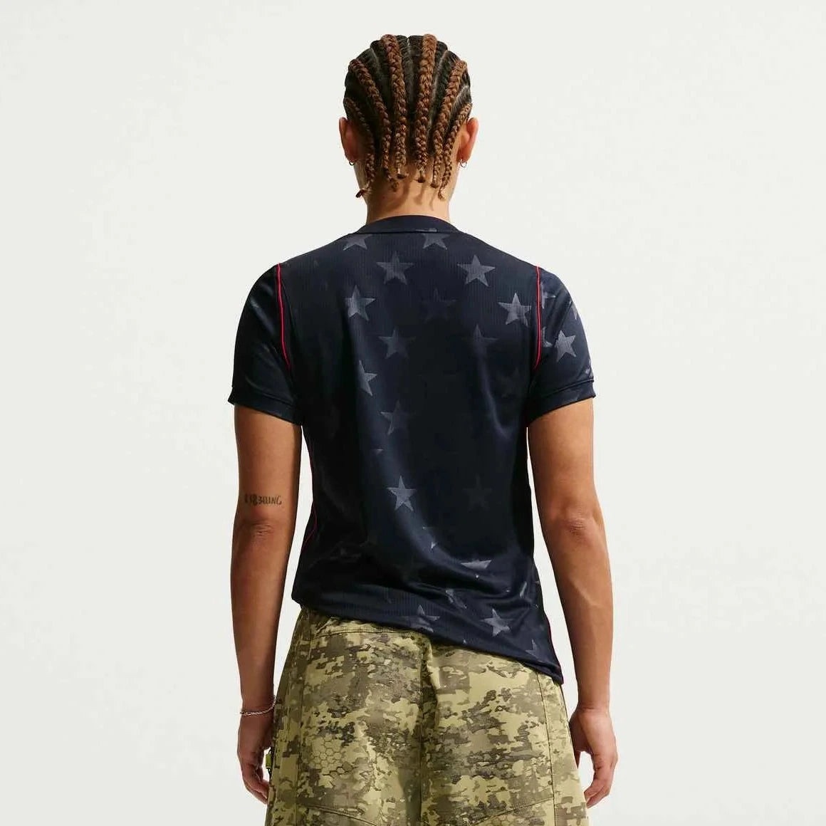 Nike 2026-27 USMNT Women's Stadium Away Soccer Jersey (Model - Back)