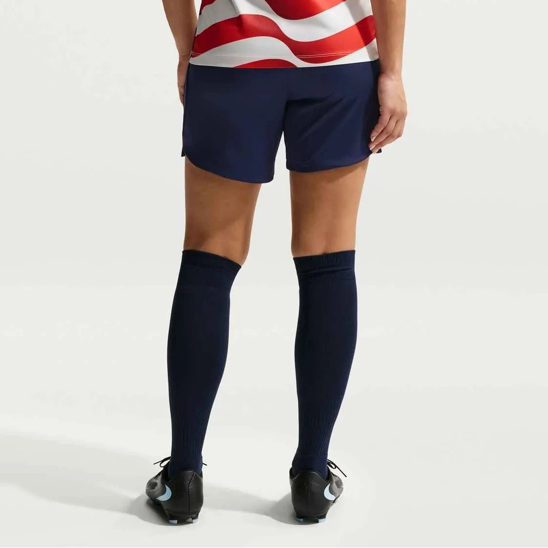 Nike 2026-27 USMNT Women's Stadium Home Shorts (Model - Back)