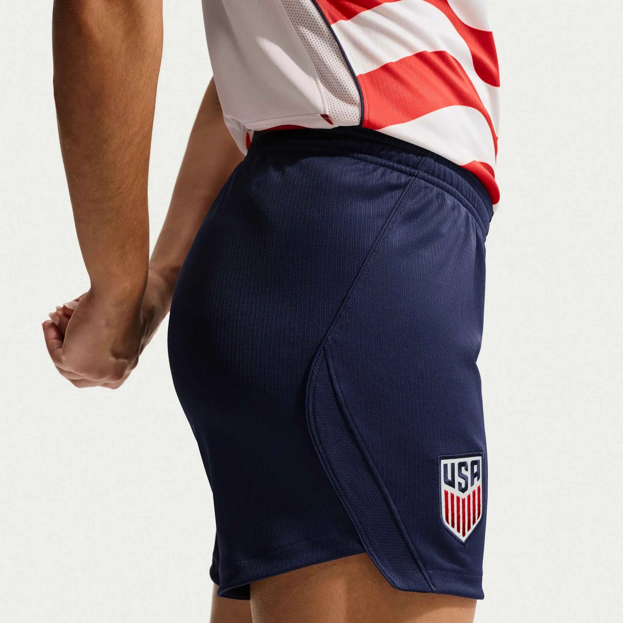 Nike 2026-27 USMNT Women's Stadium Home Shorts (Side)