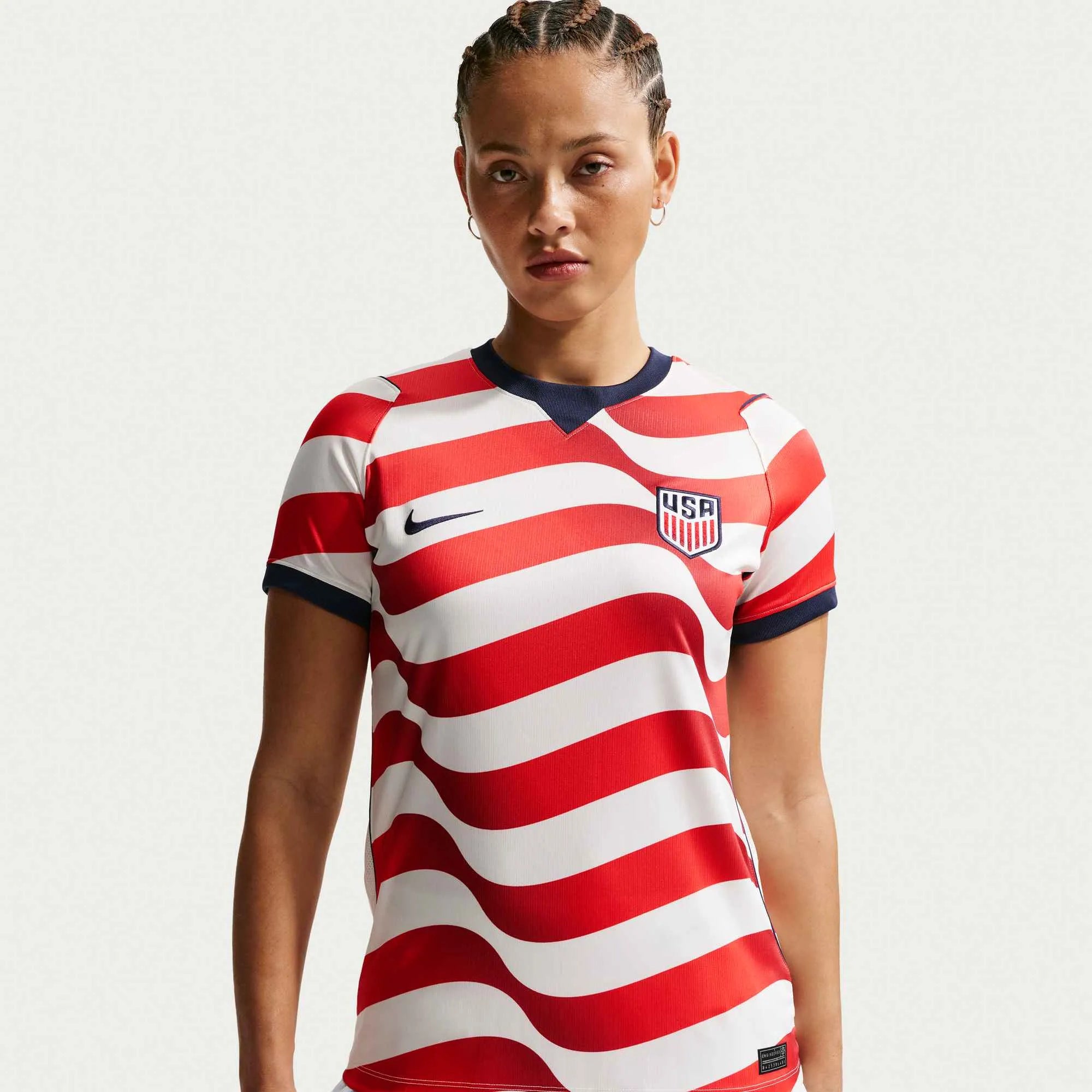 Nike 2026-27 USMNT Women's Stadium Home Soccer Jersey (Front)