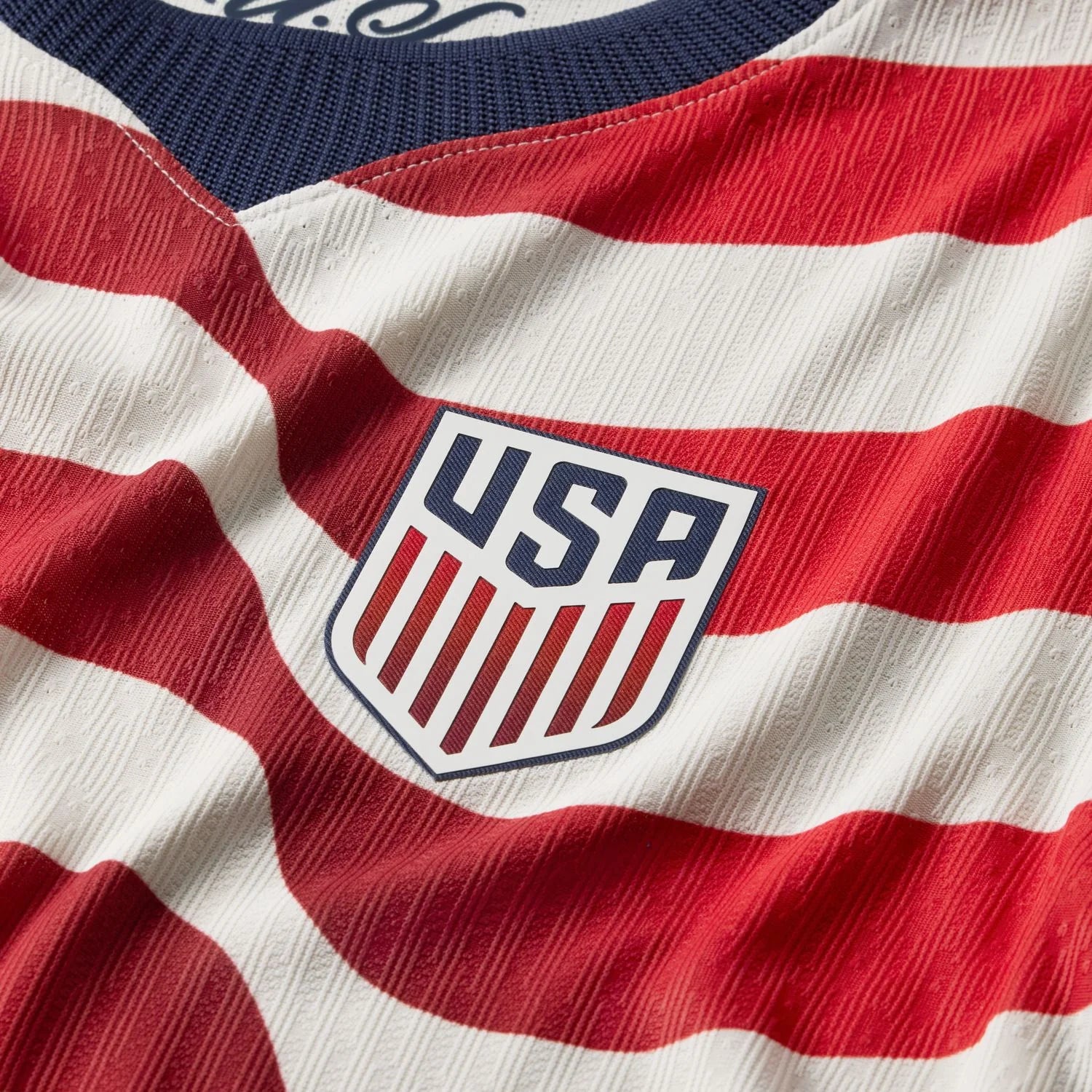 Nike 2026-27 USMNT Youth Authentic Home NN Soccer Jersey (Detail 4)