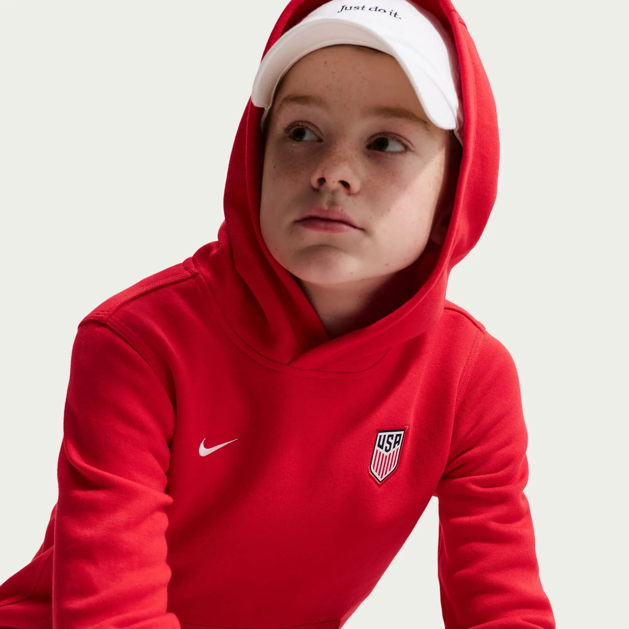 Nike 2026-27 USMNT Youth Club Pullover Hoodie (Detail 3)