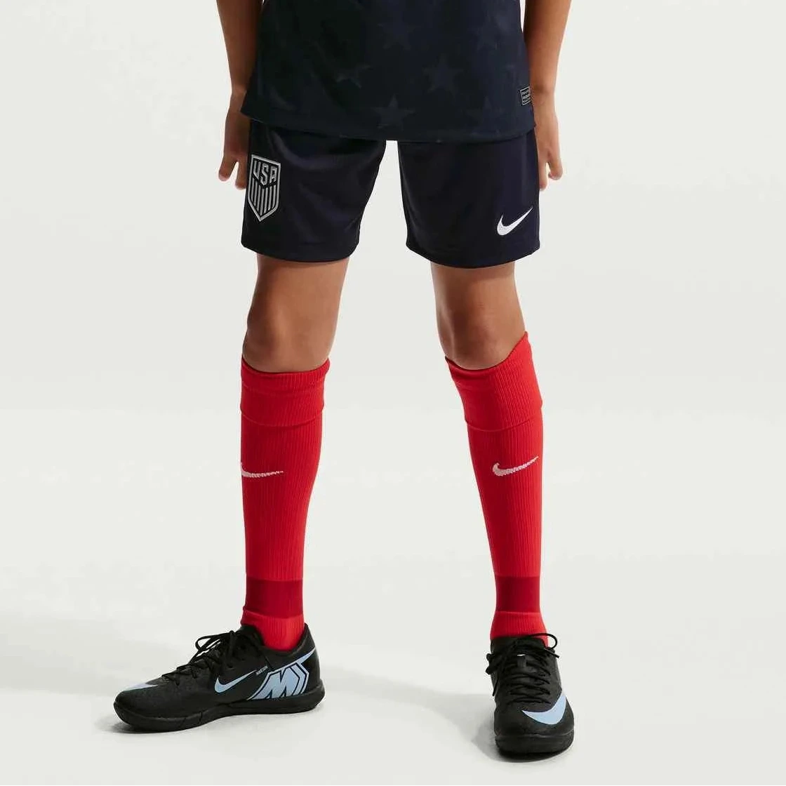 Nike 2026-27 USMNT Youth Stadium Away Shorts (Model - Front)