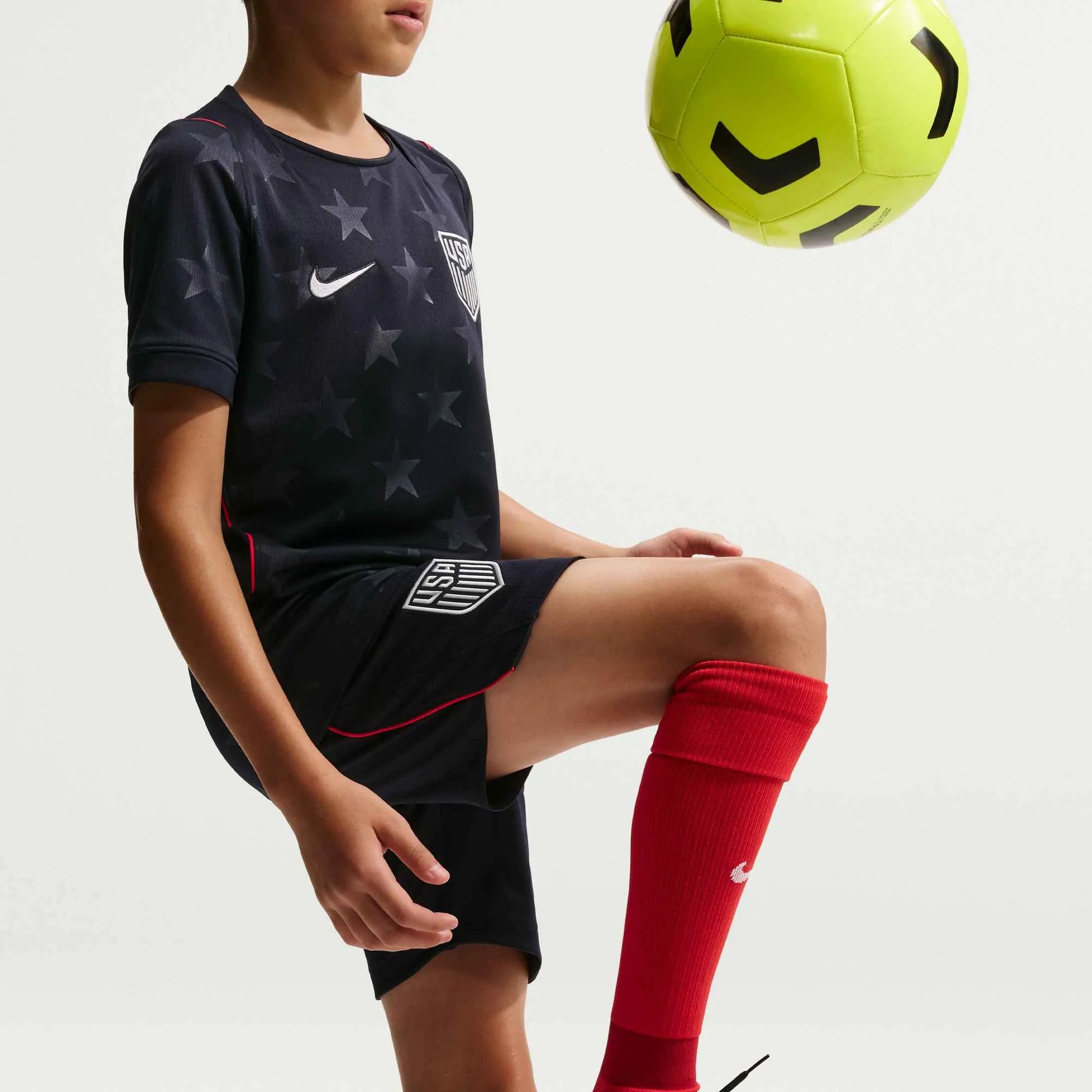 Nike 2026-27 USMNT Youth Stadium Away Shorts (Side)