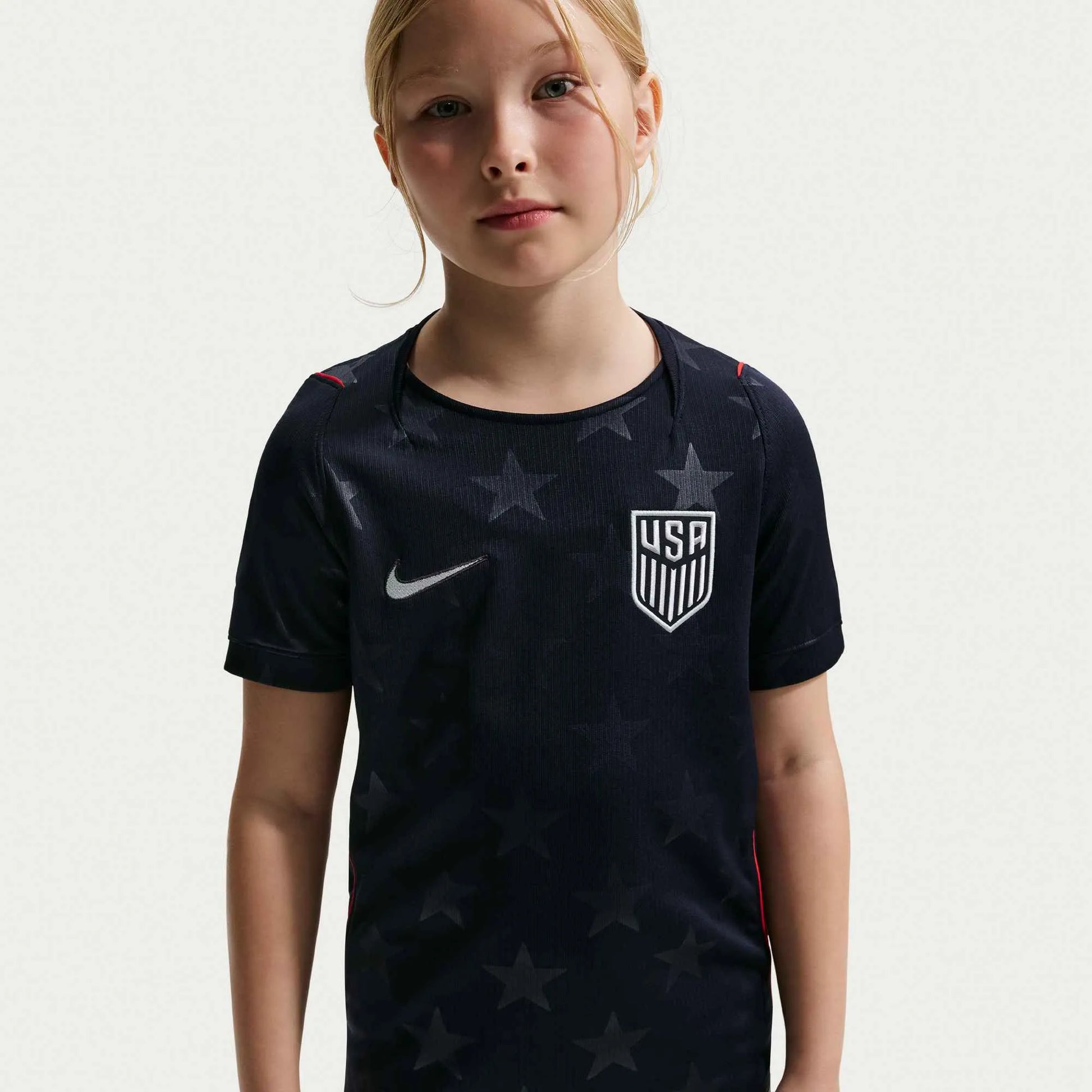 Nike 2026-27 USMNT Youth Stadium Away Soccer Jersey (Detail 1)