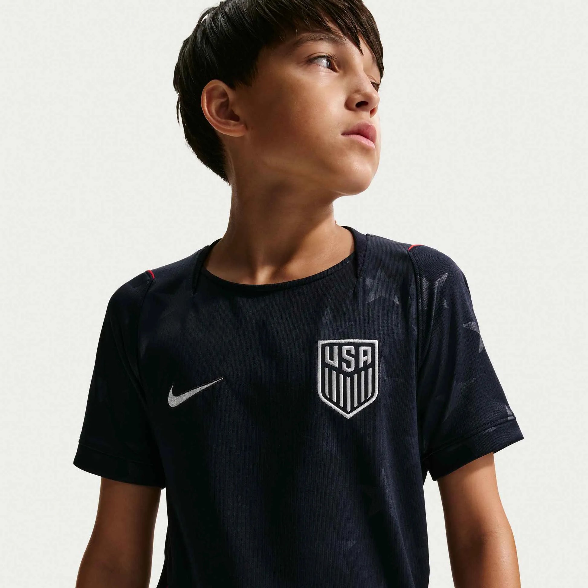 Nike 2026-27 USMNT Youth Stadium Away Soccer Jersey (Detail 2)