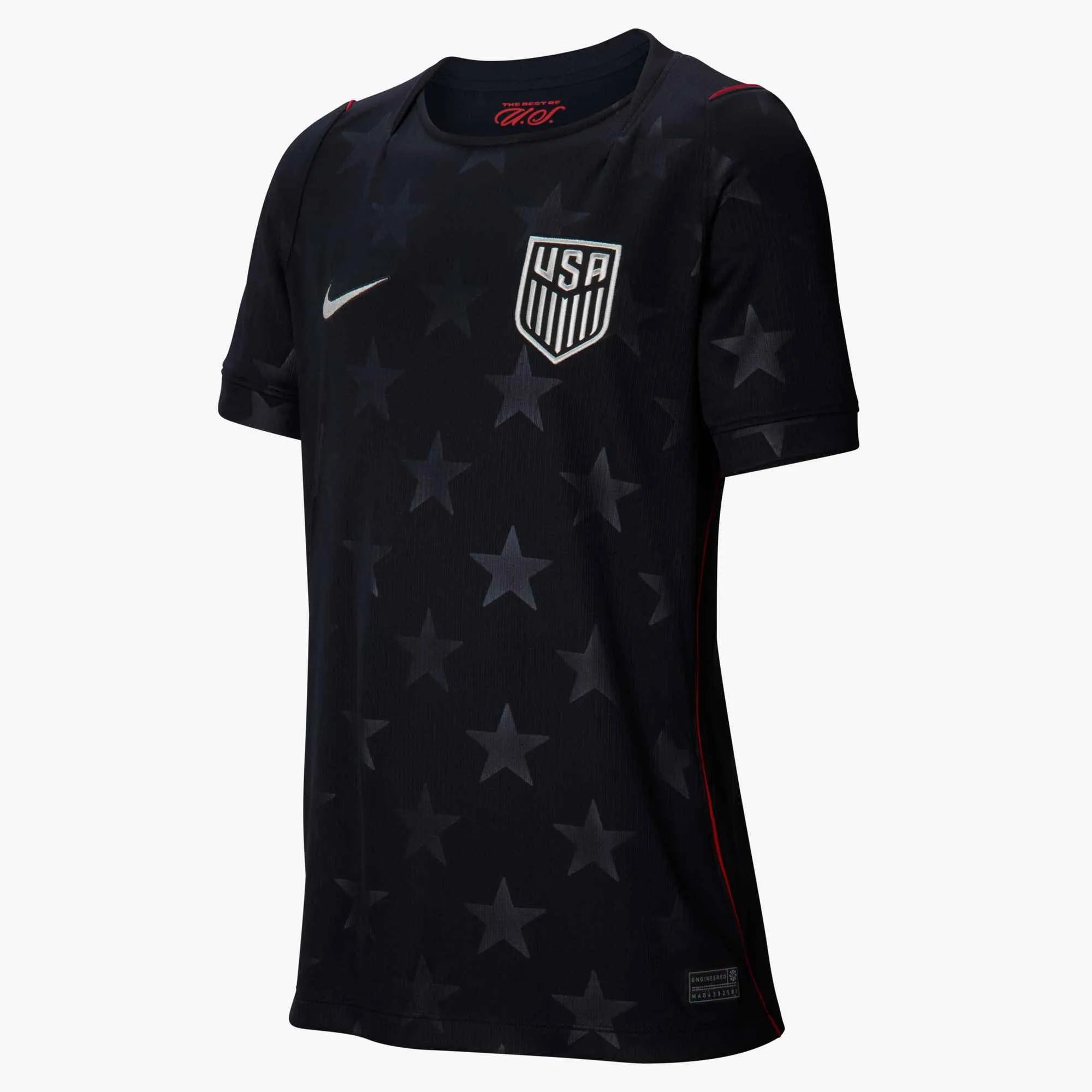 Nike 2026-27 USMNT Youth Stadium Away Soccer Jersey (Front)