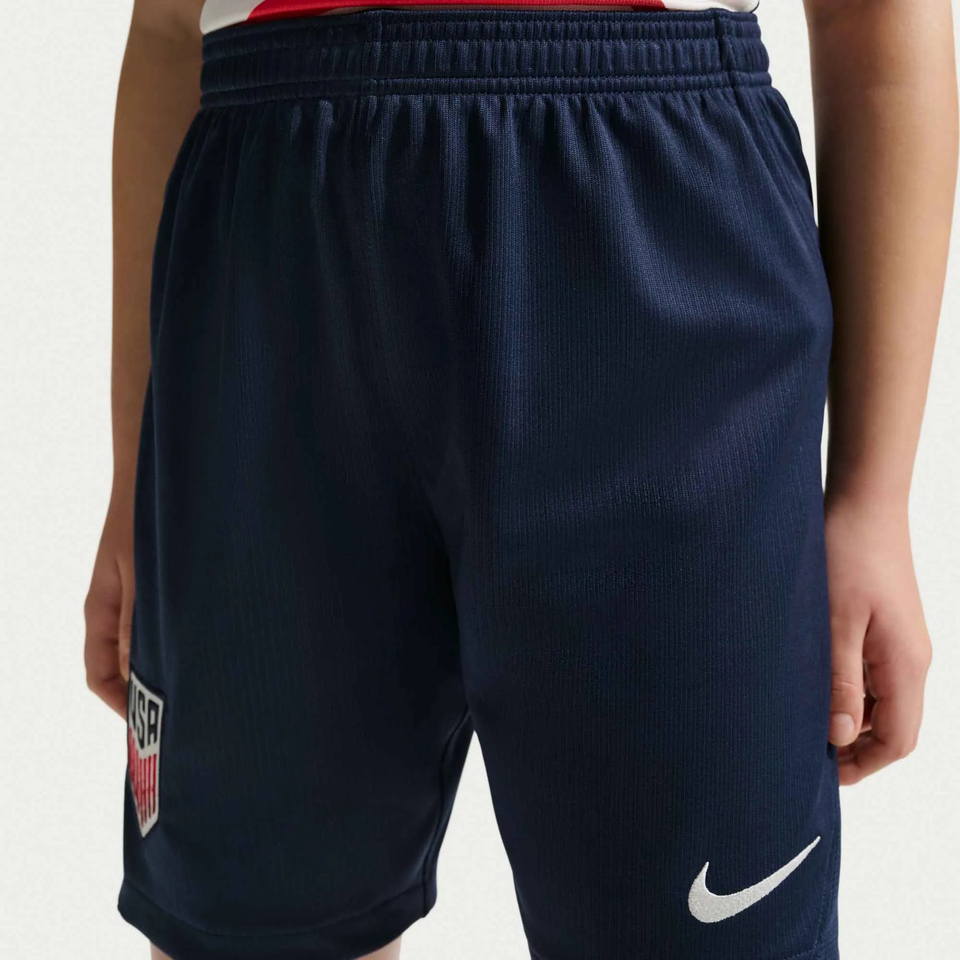 Nike 2026-27 USMNT Youth Stadium Home Shorts (Front)