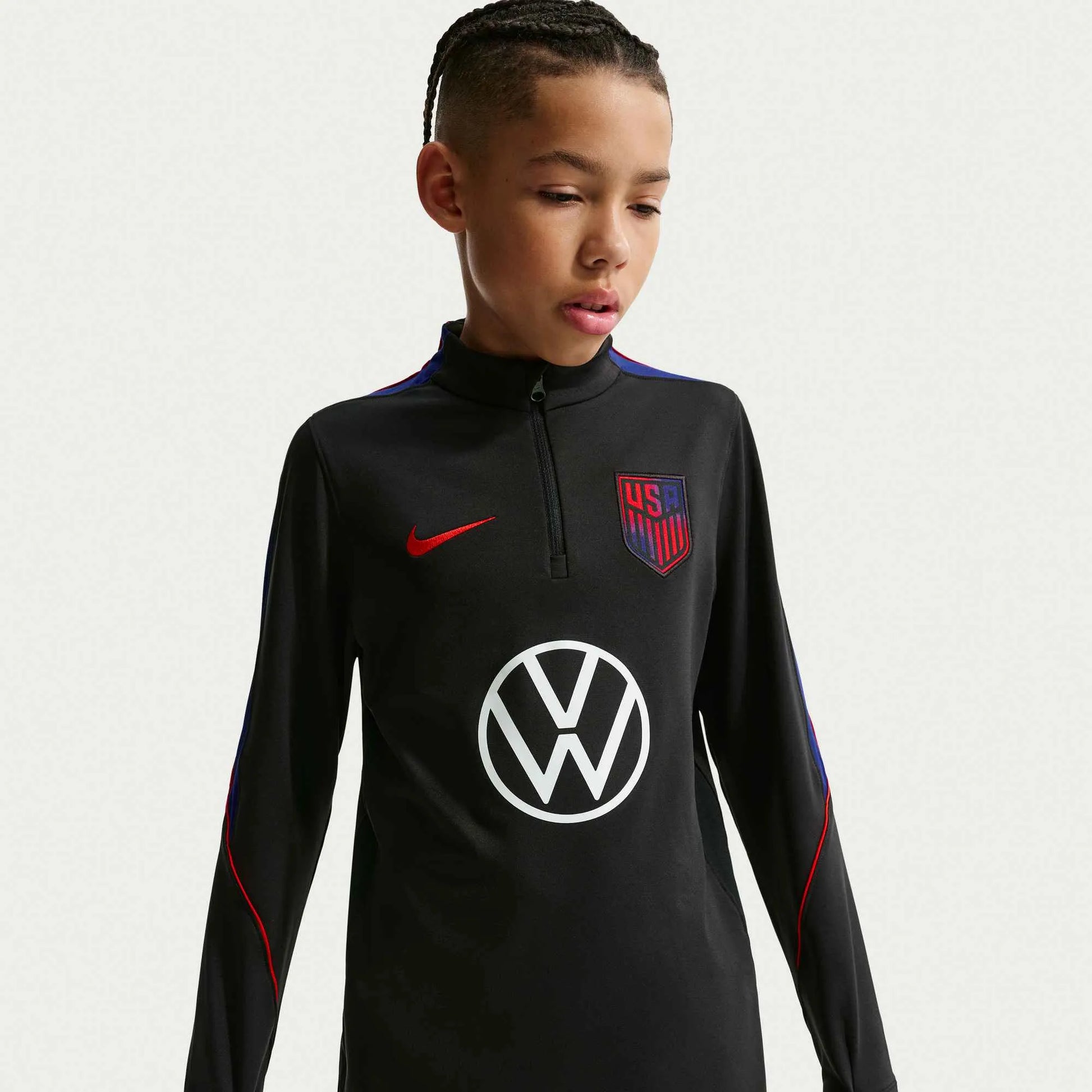 Nike 2026-27 USMNT Youth Strike Drill Top (Front)