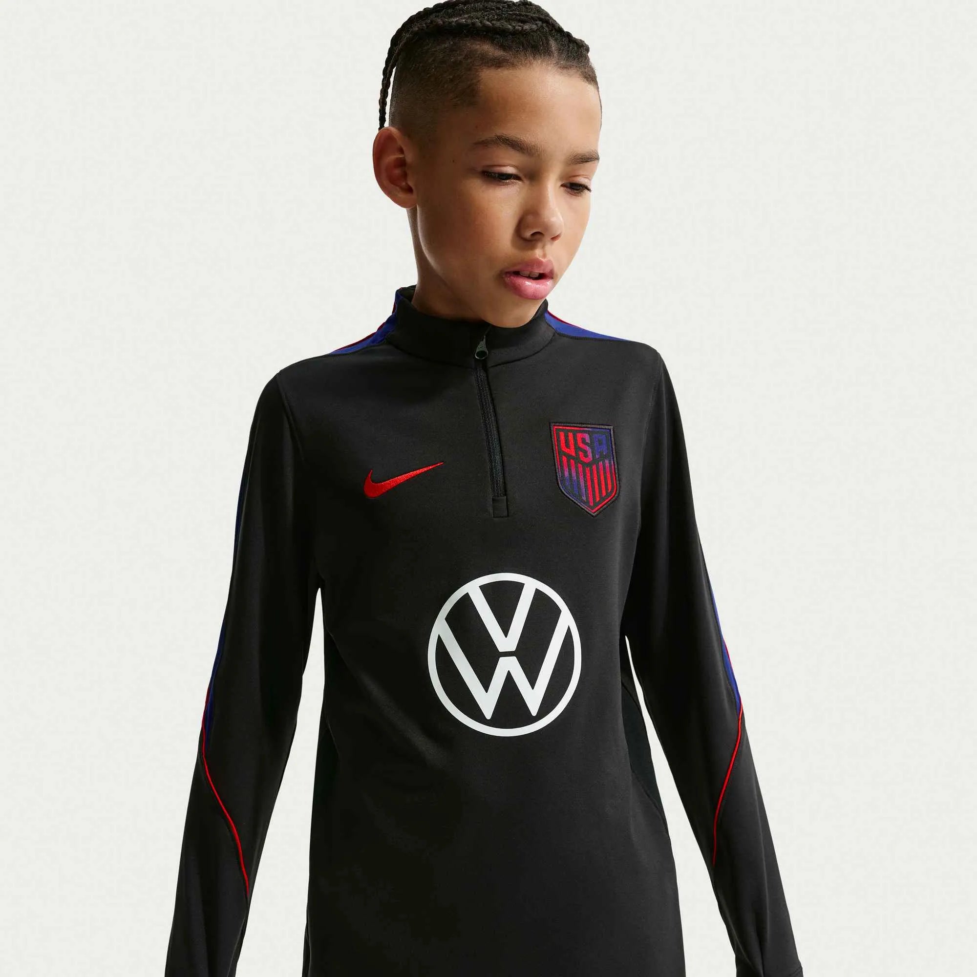 Nike 2026-27 USMNT Youth Strike Drill Top (Front)