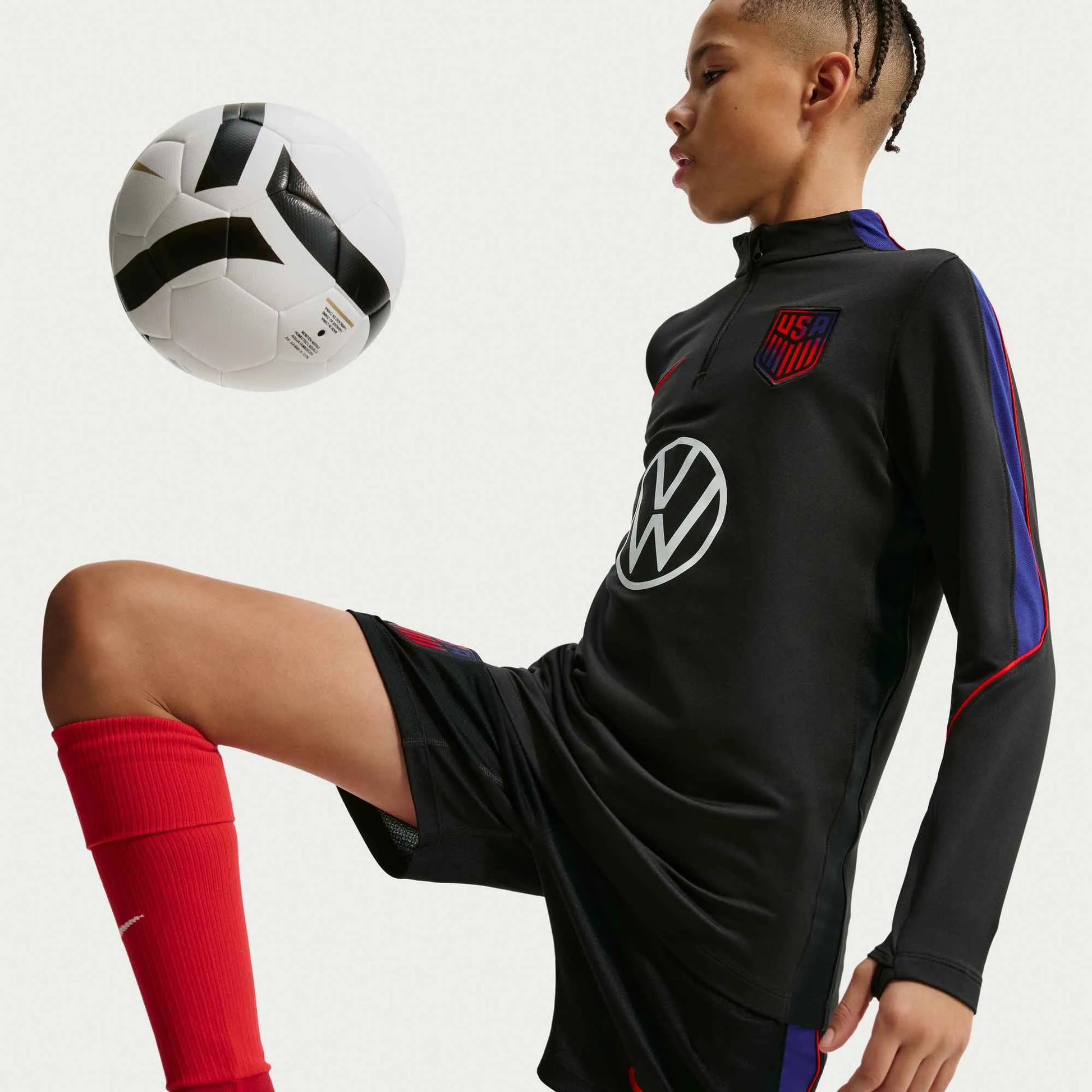 Nike 2026-27 USMNT Youth Strike Drill Top (Side)