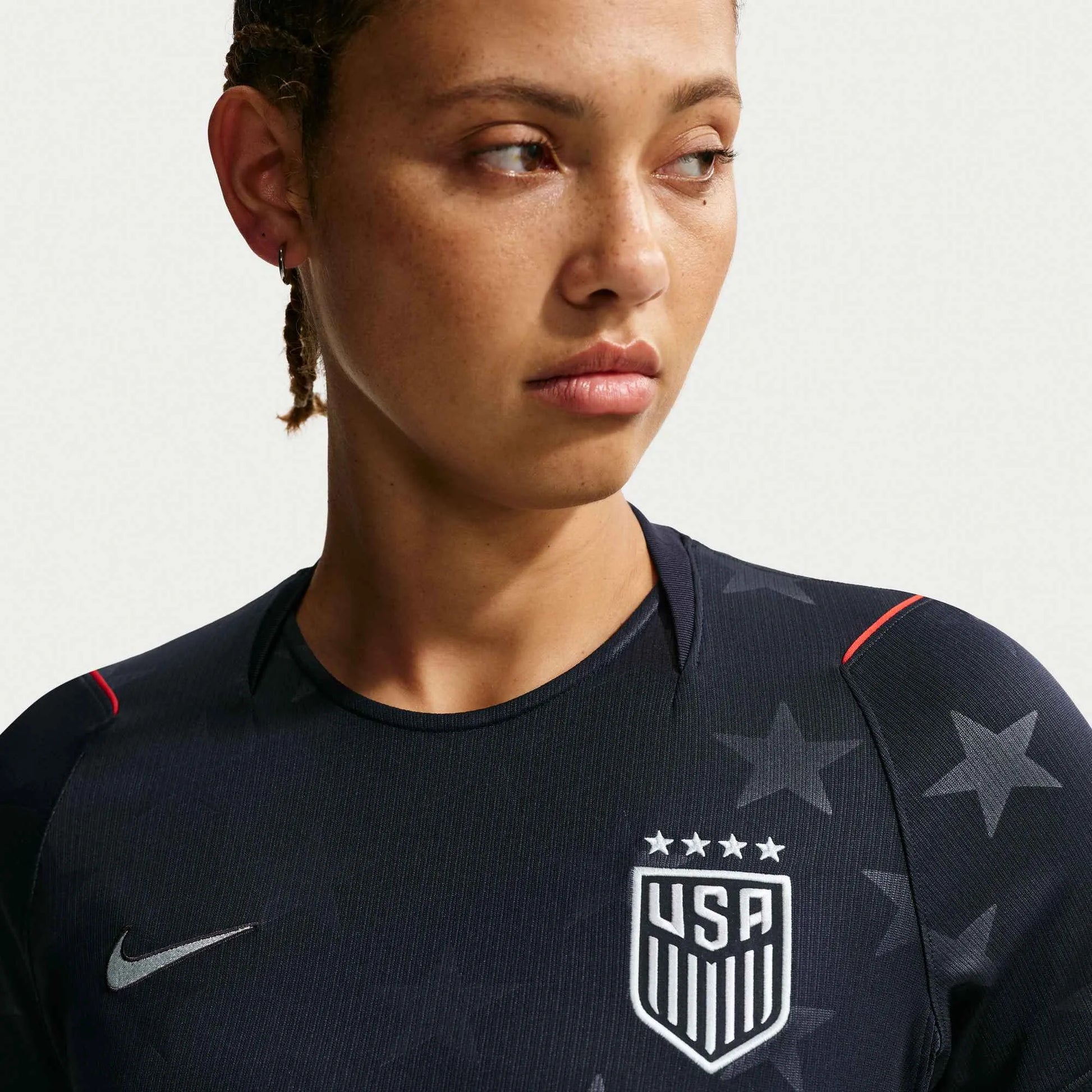 Nike 2026-27 USWNT Women's Stadium Away Soccer Jersey (Detail 2)