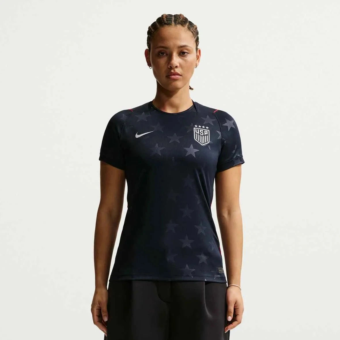 Nike 2026-27 USWNT Women's Stadium Away Soccer Jersey (Model - Front)