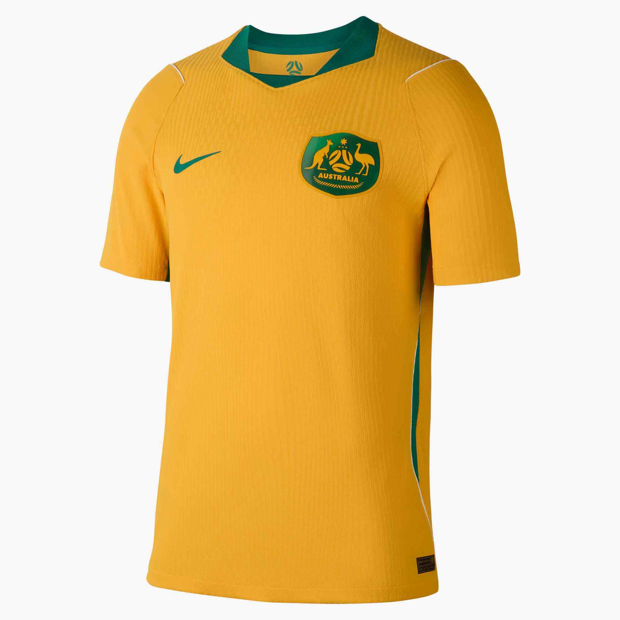 Nike 2026 Australia Men's Authentic Home Soccer Jersey (Front)