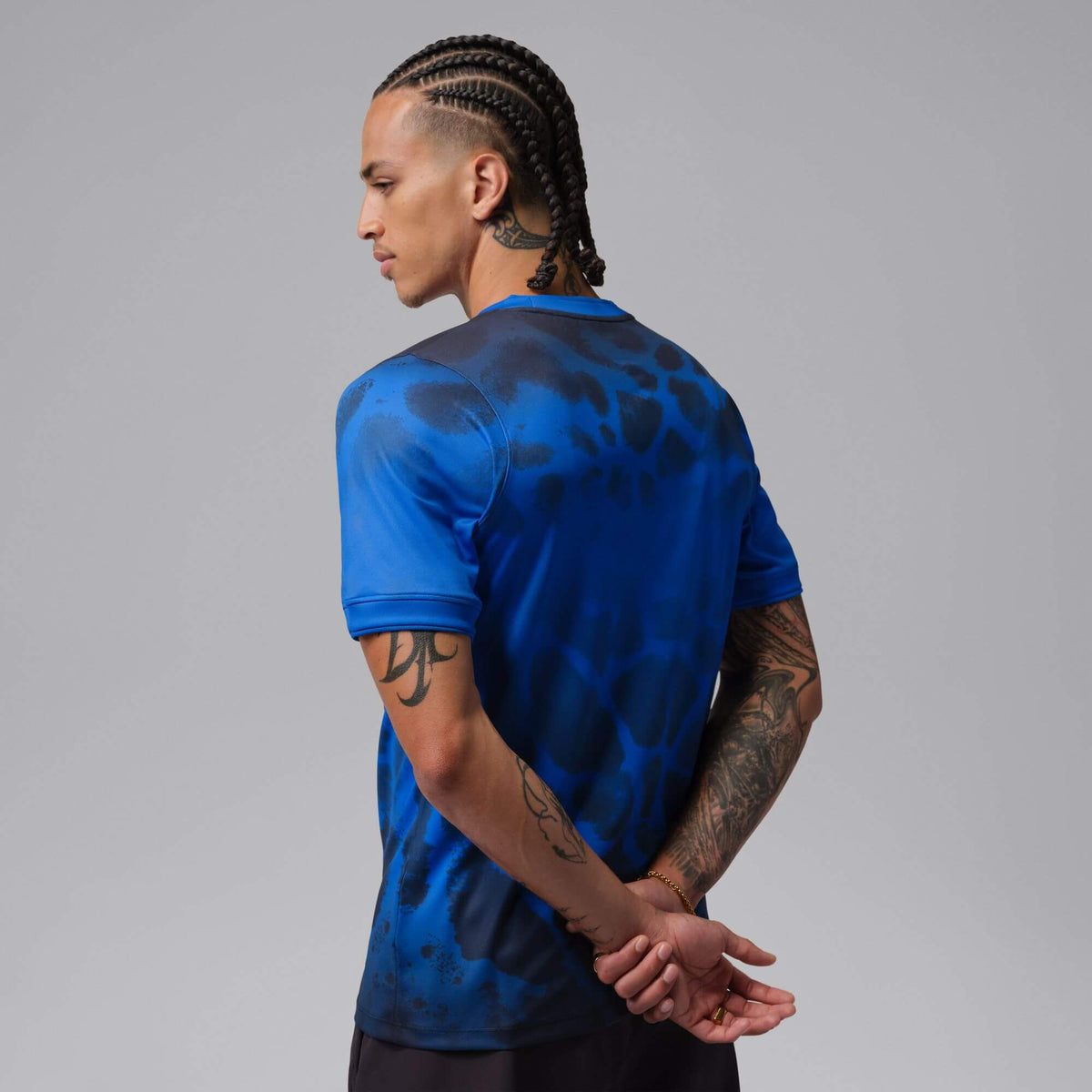 Nike 2026 Brazil Men's Academy Pro Pre-Match Top (Model - Back)