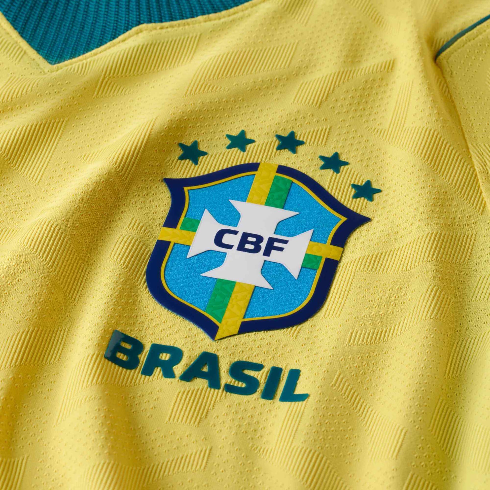 Nike 2026 Brazil Men's Authentic Home Soccer Jersey (Detail 5)